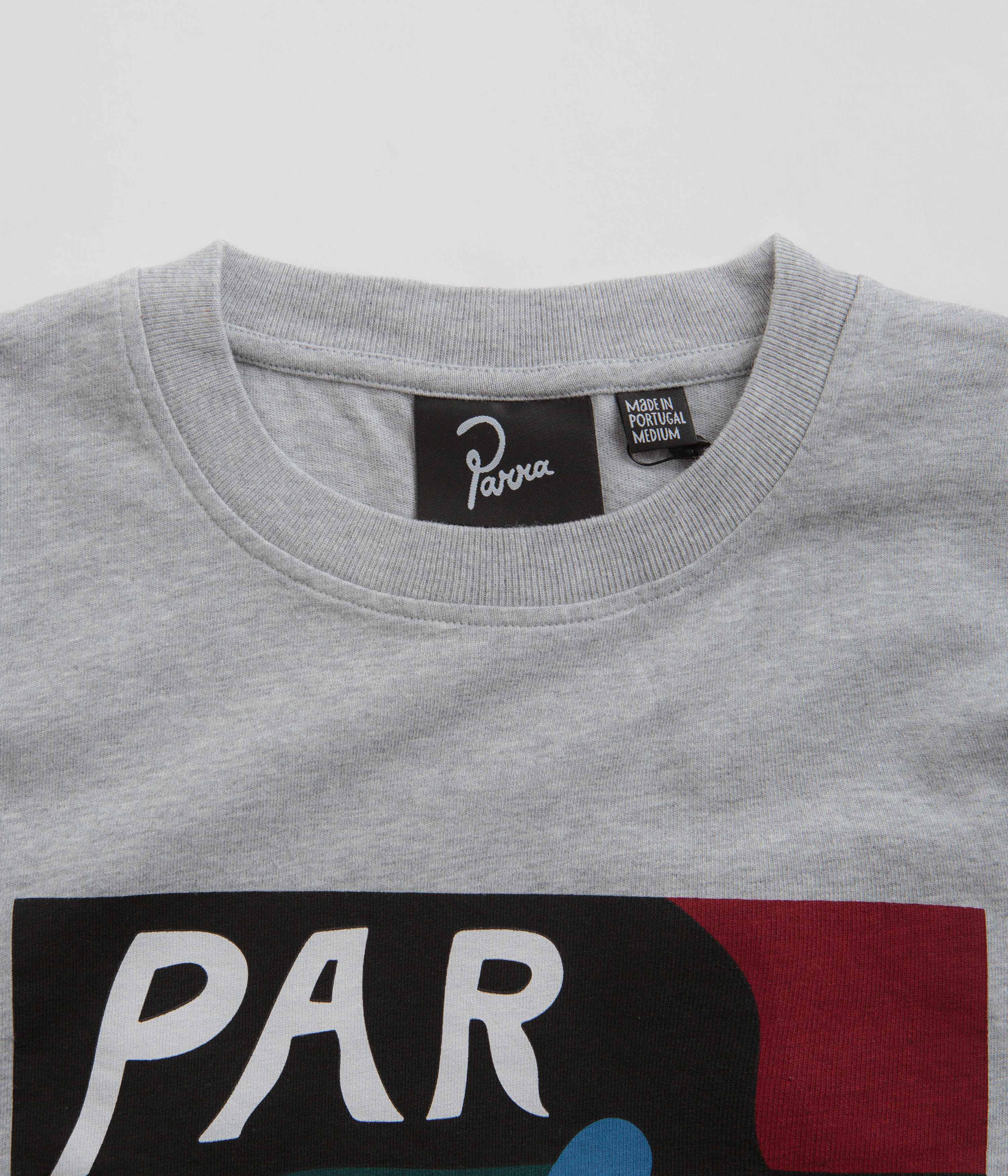 by Parra Ghost Caves T-Shirt - Heather Grey - Image 4