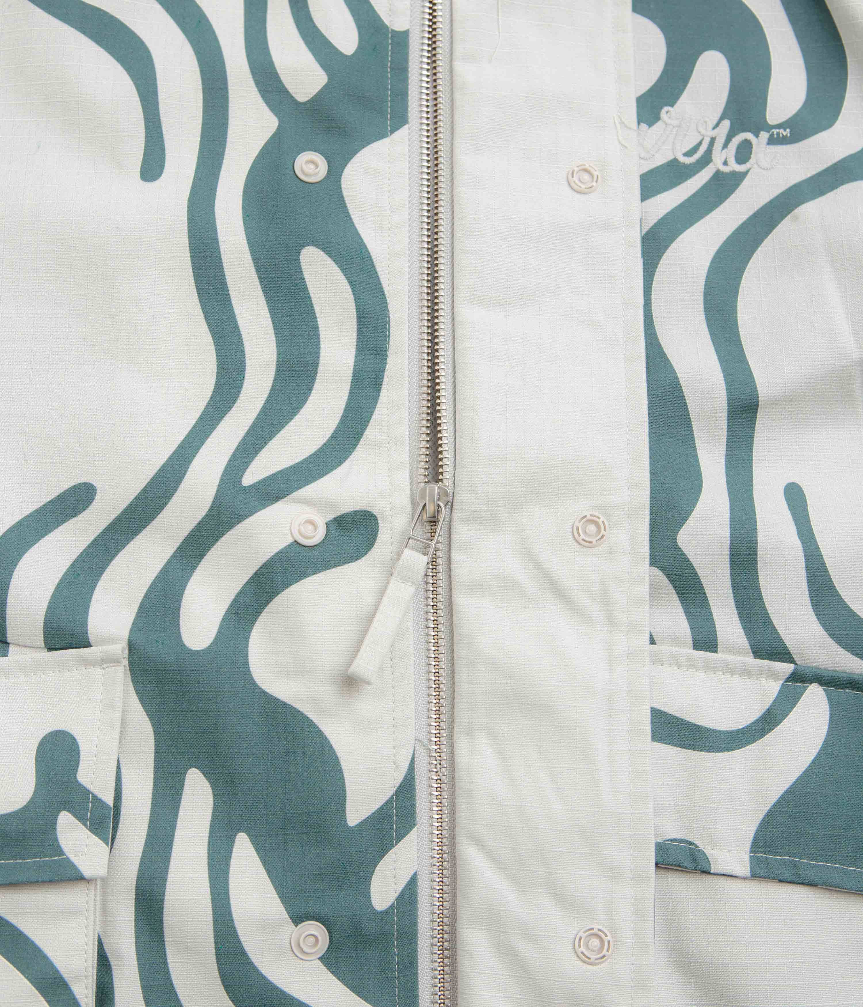 by Parra Half Blob Hunting Jacket - Grey - Image 7