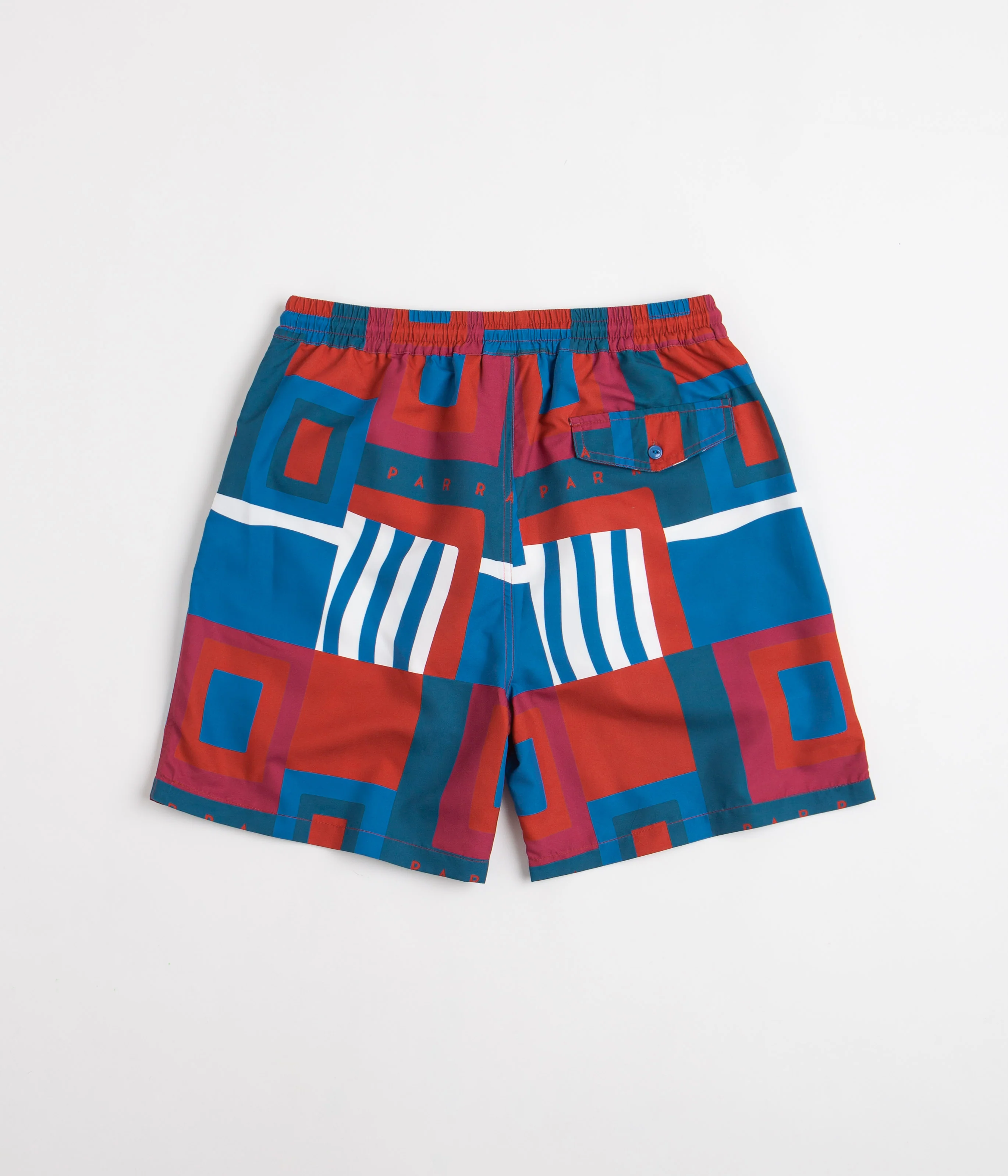by Parra Hot Springs Pattern Swim Shorts - Multi - Image 3