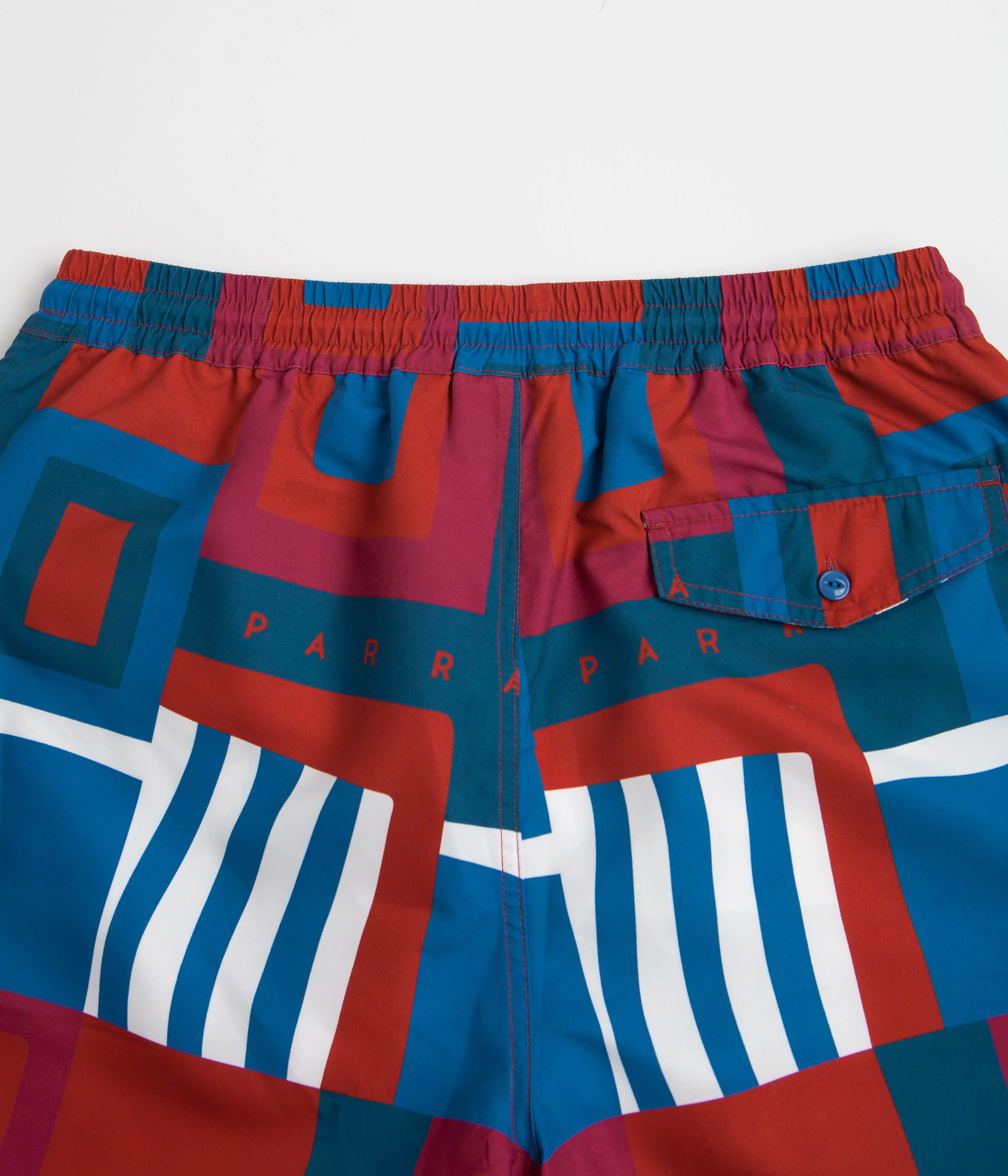 by Parra Hot Springs Pattern Swim Shorts - Multi - Image 5