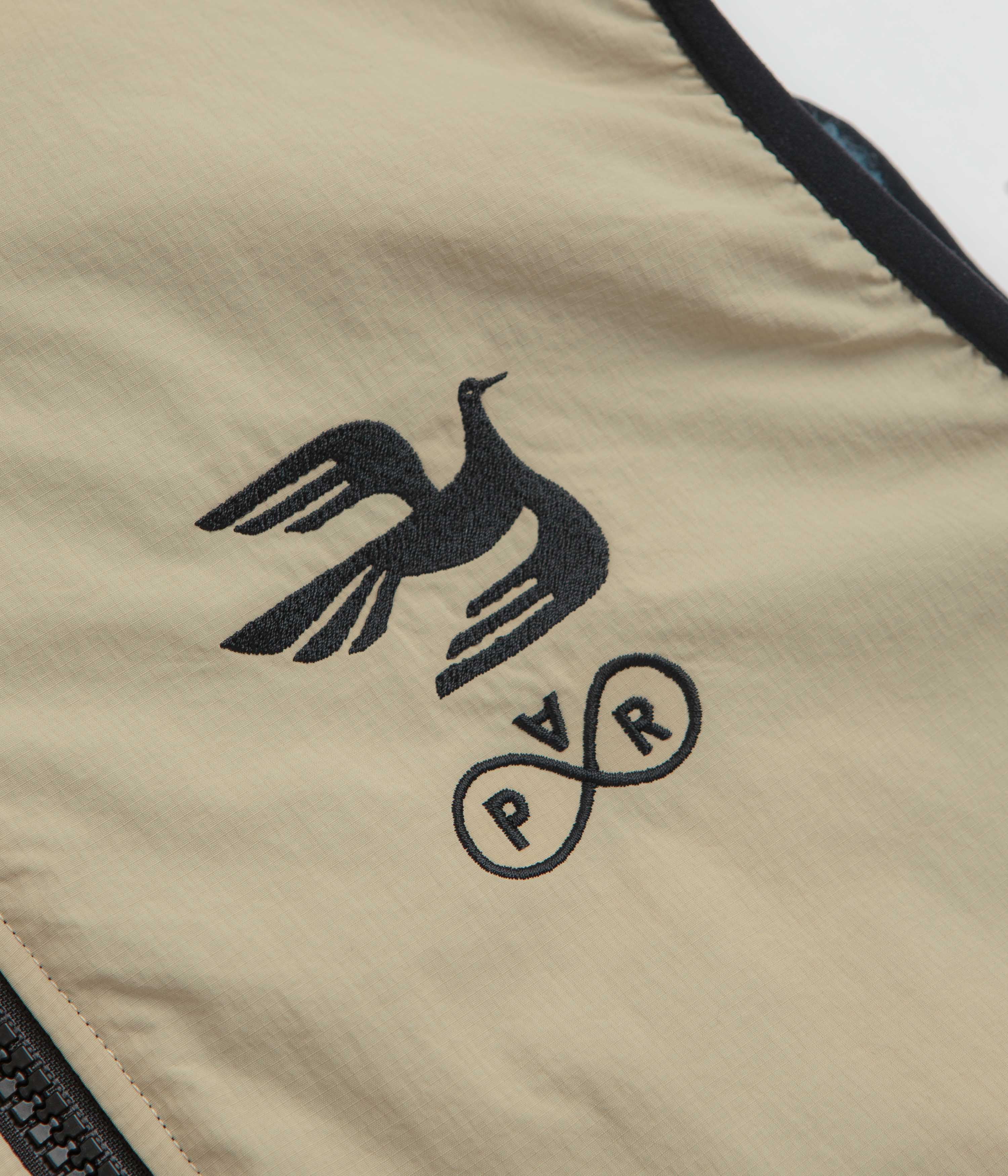 by Parra Infinite Bird Reversible Vest - Navy Blue - Image 8