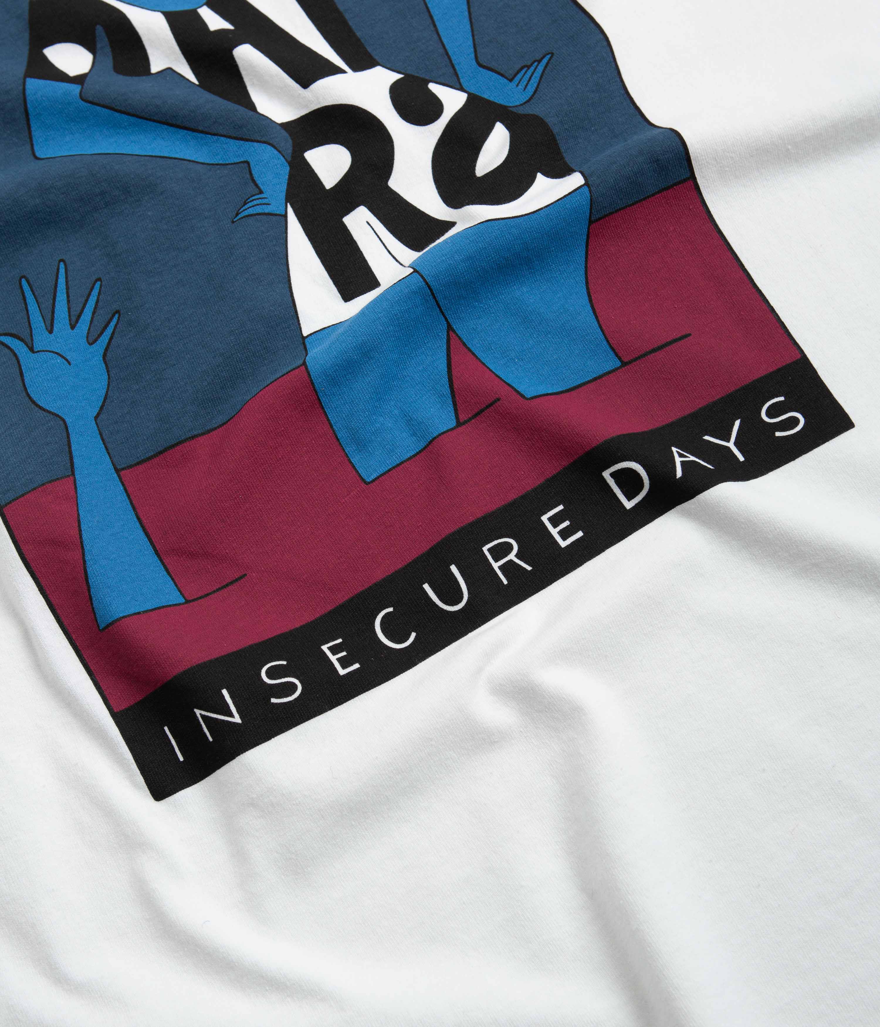 by Parra Insecure Days T-Shirt - White - Image 6