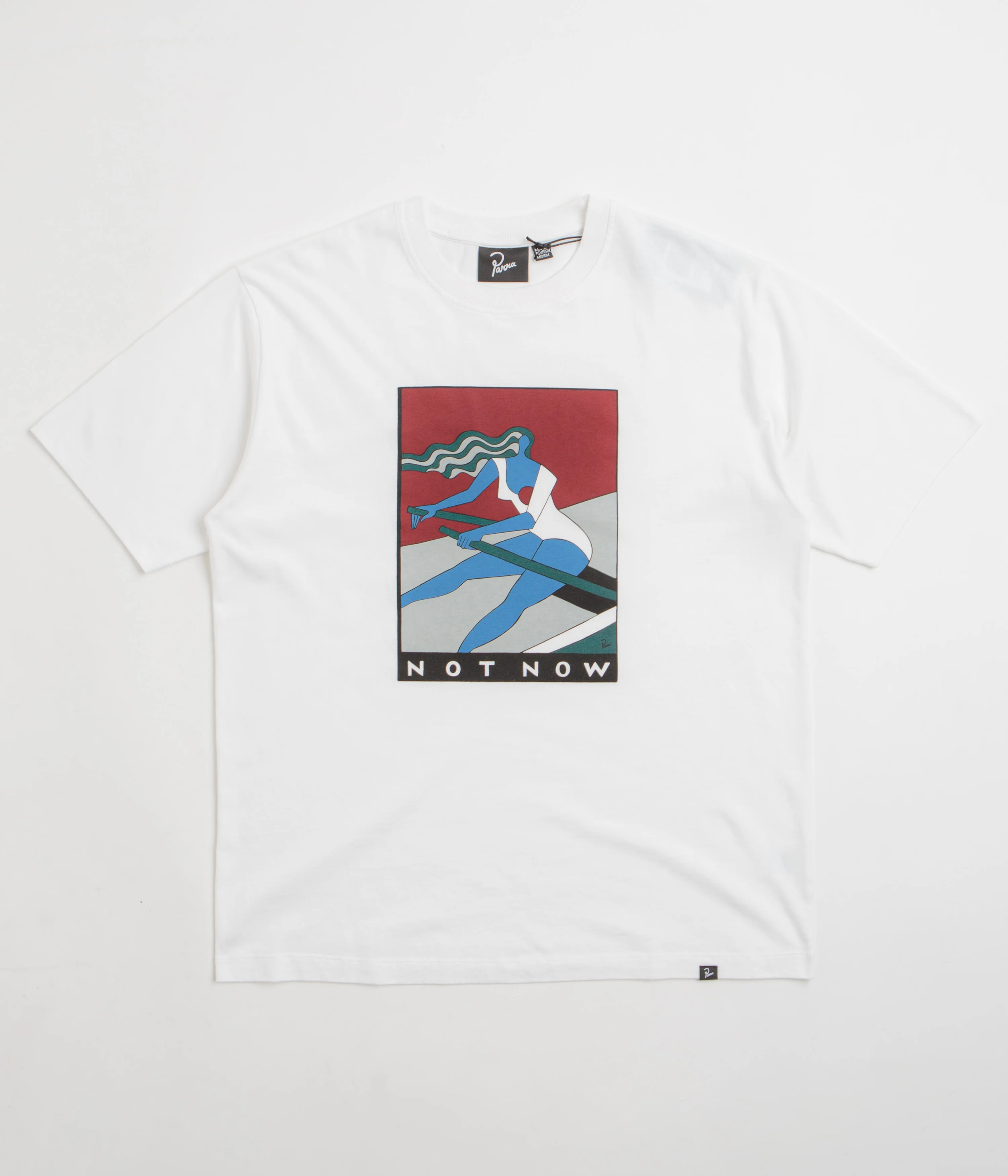 by Parra Into Nowhere T-Shirt - White