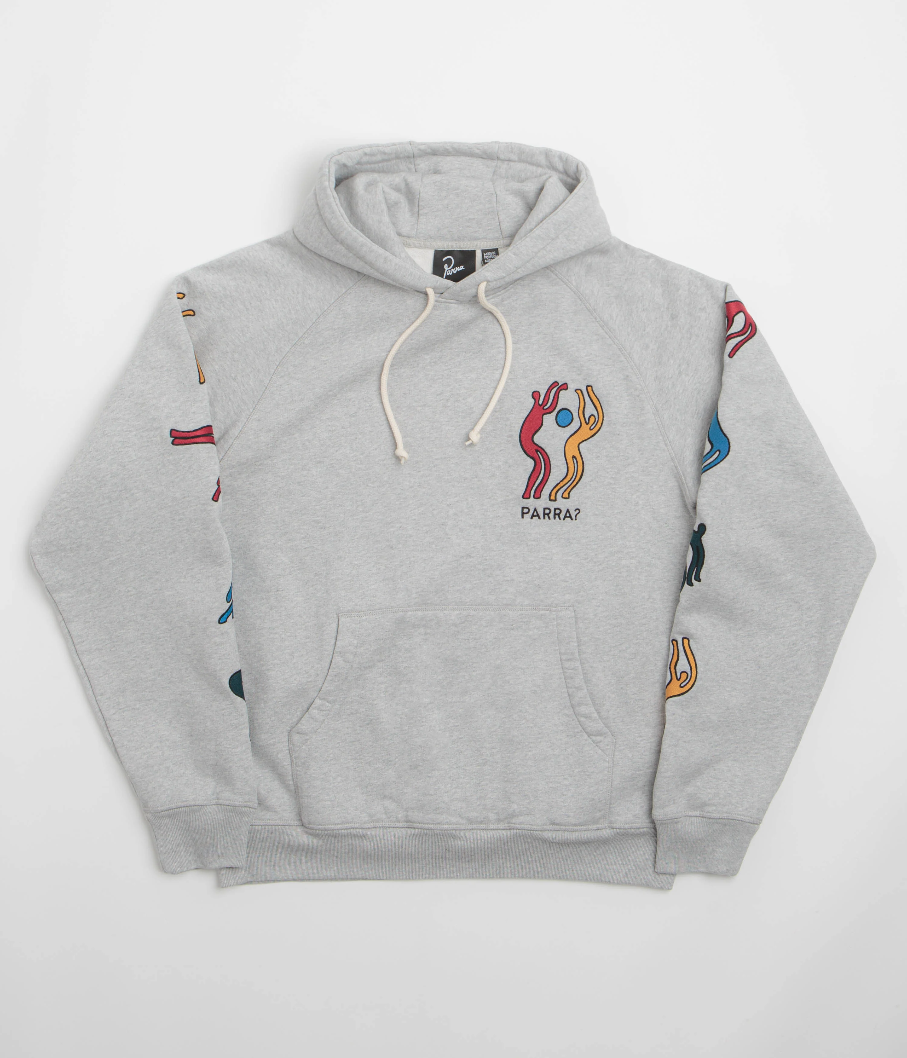 by Parra La Chambre Nuit Hoodie - Heather Grey