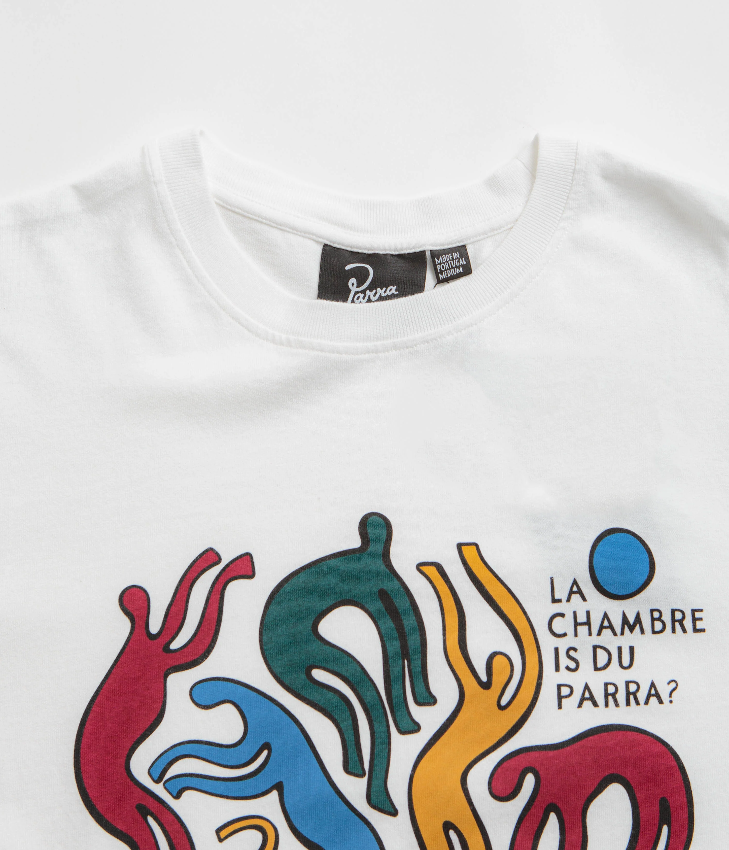by Parra La Chambre Nuit T-Shirt - White - Image 3