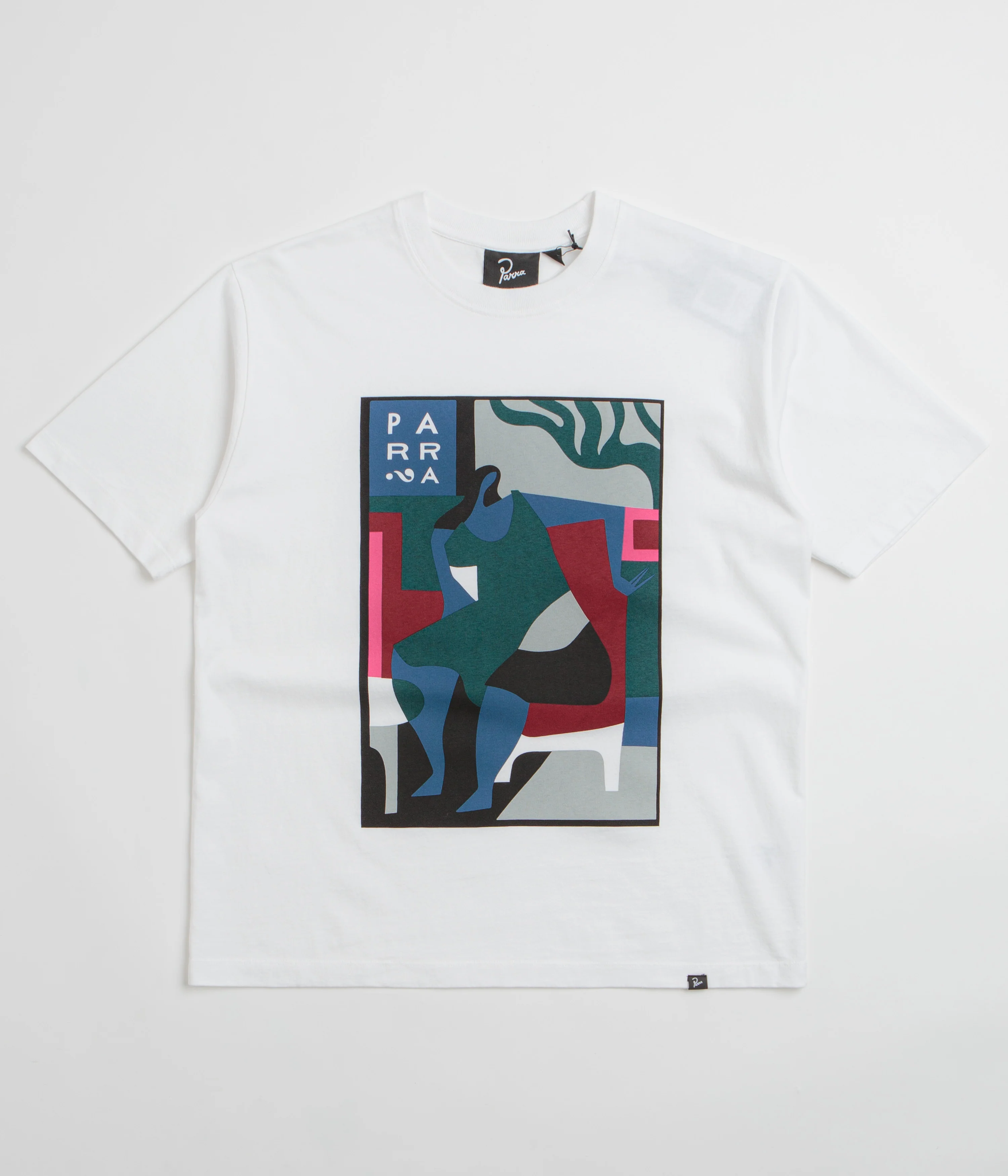 by Parra Leaving Now T-Shirt - White