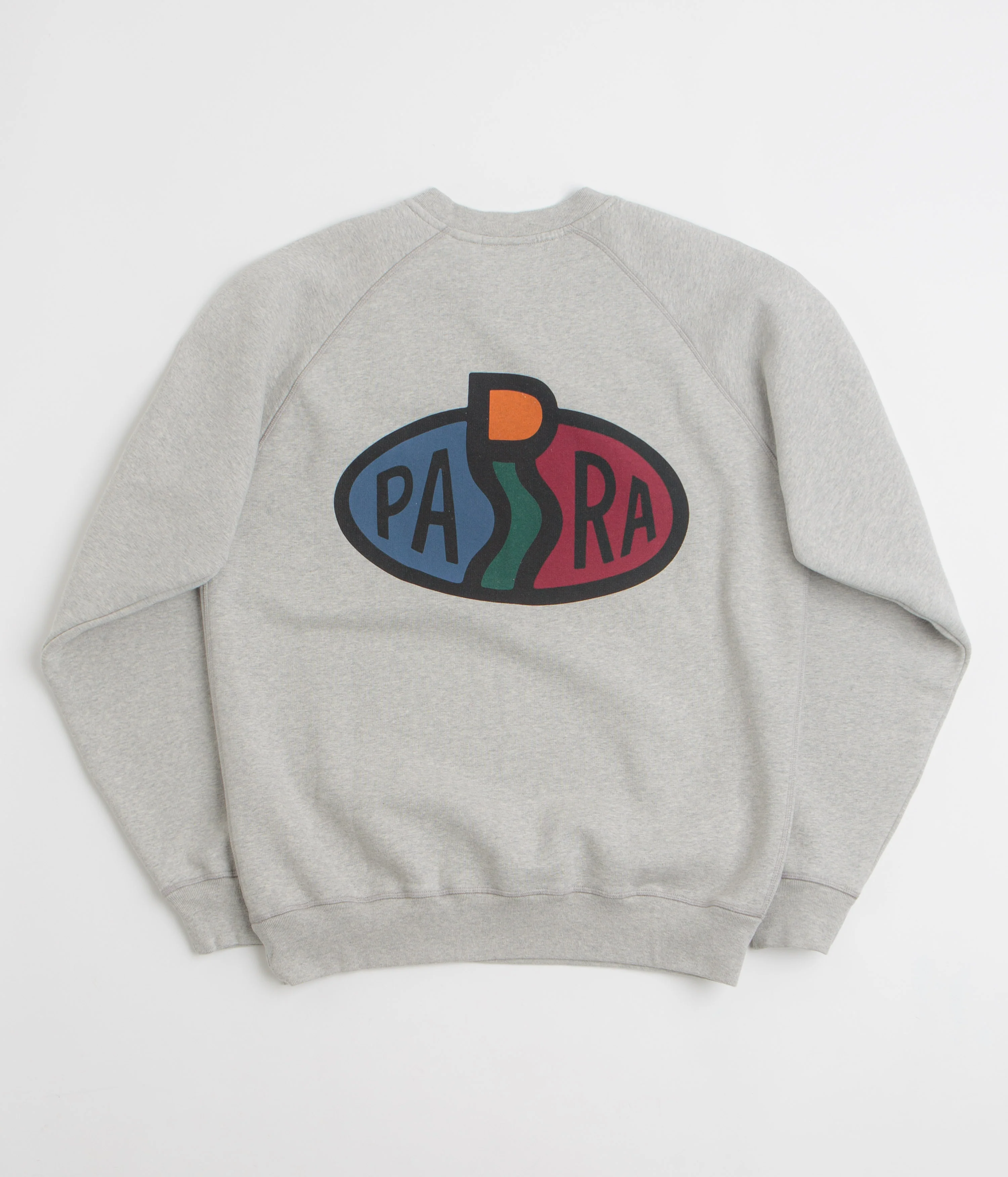 by Parra Legs Logo Crewneck Sweatshirt - Heather Grey