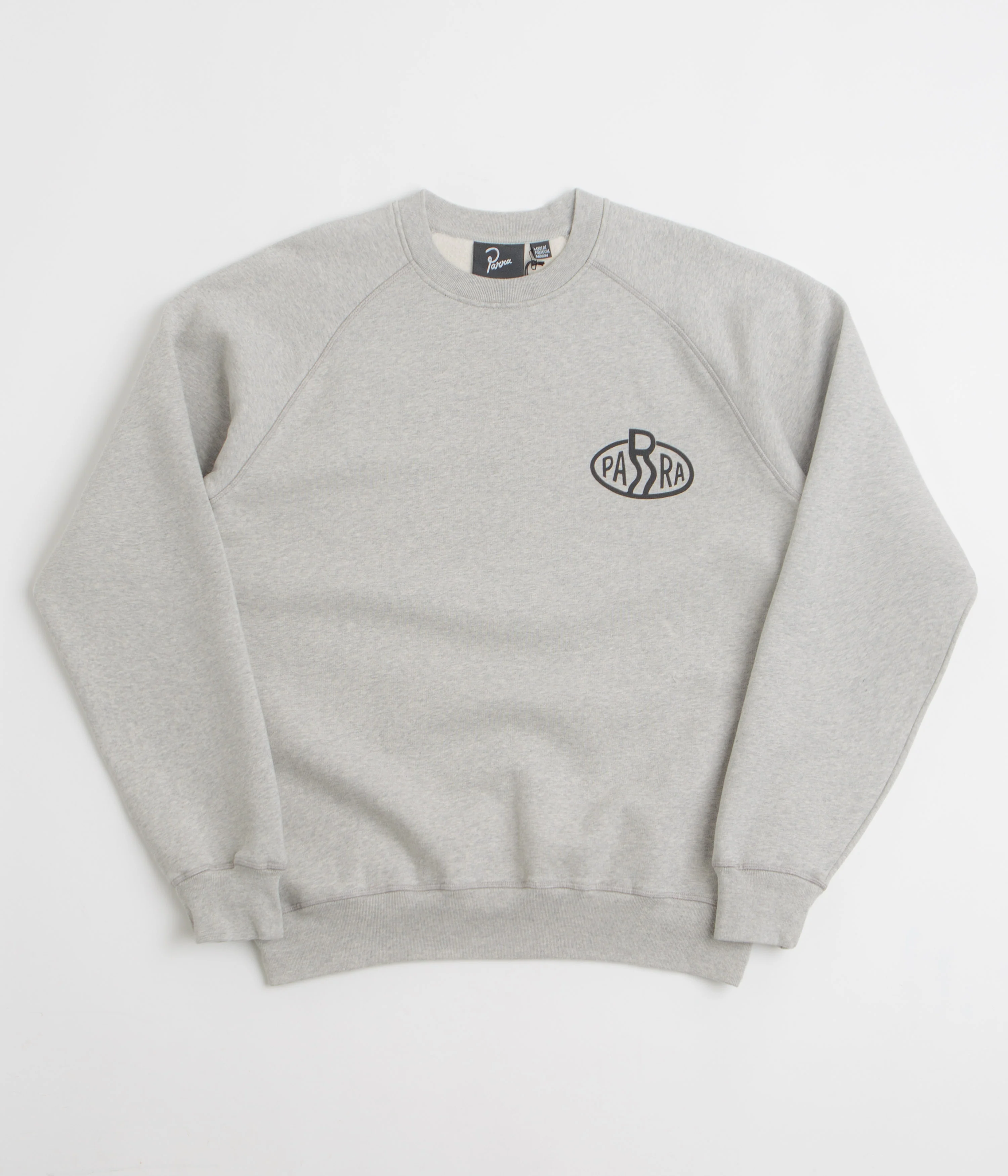 by Parra Legs Logo Crewneck Sweatshirt - Heather Grey - Image 2