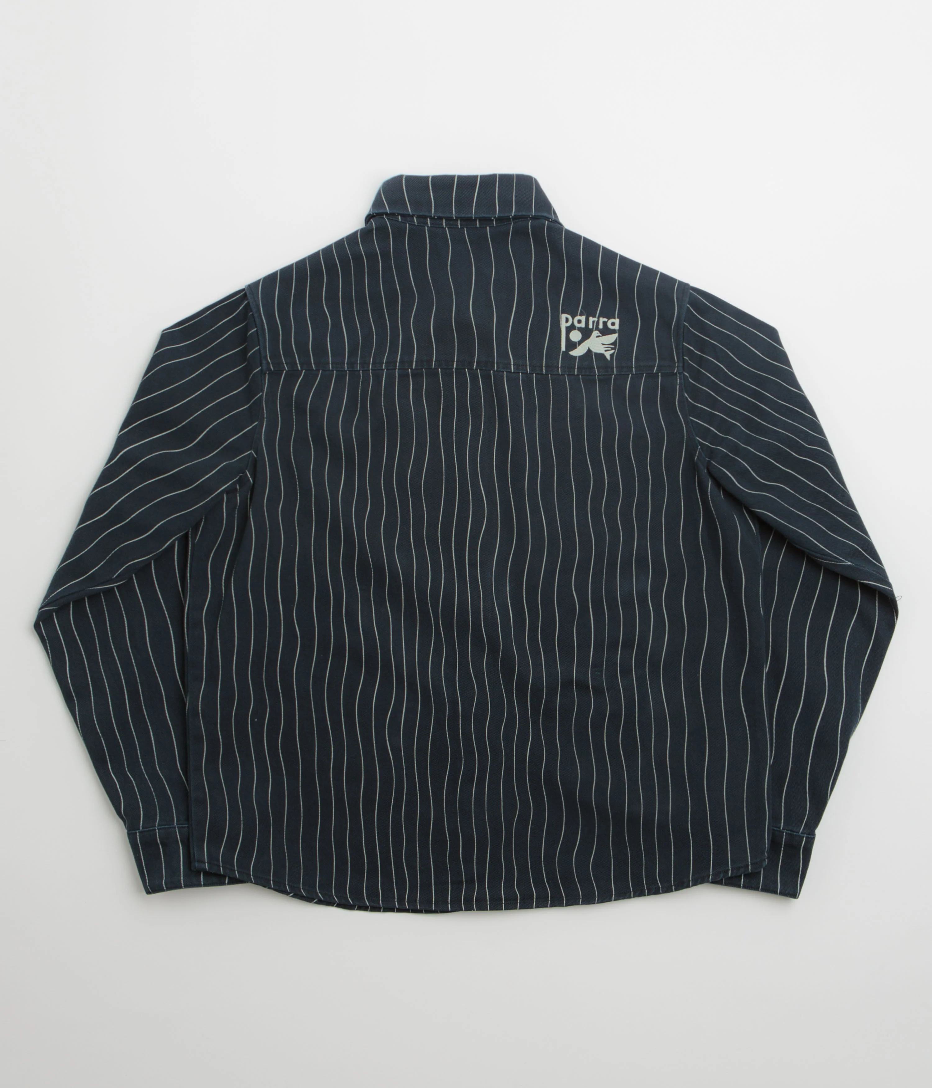 by Parra Meandering Lines Shirt - Navy Blue - Image 3