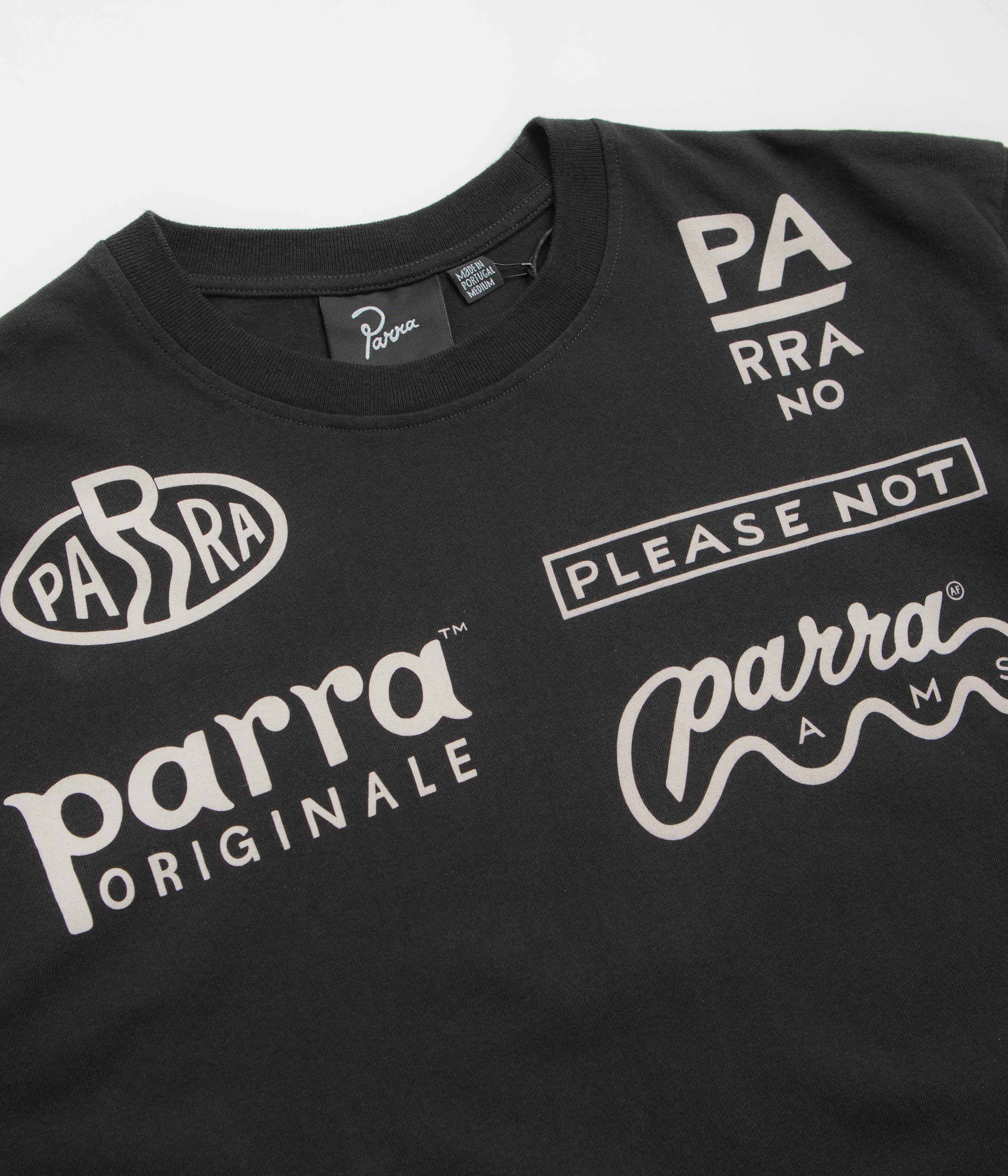 by Parra Media Training T-Shirt - Black - Image 2