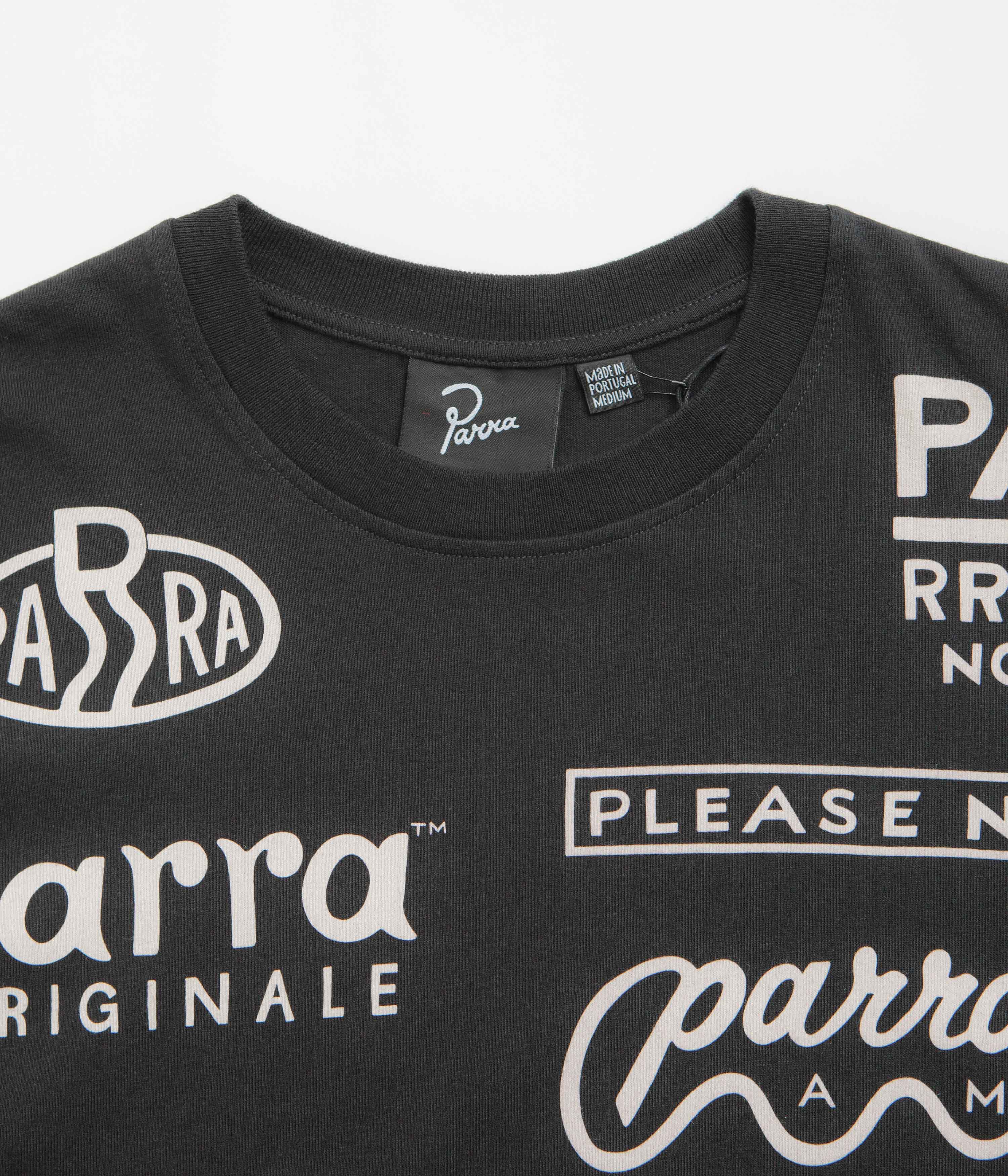 by Parra Media Training T-Shirt - Black - Image 3