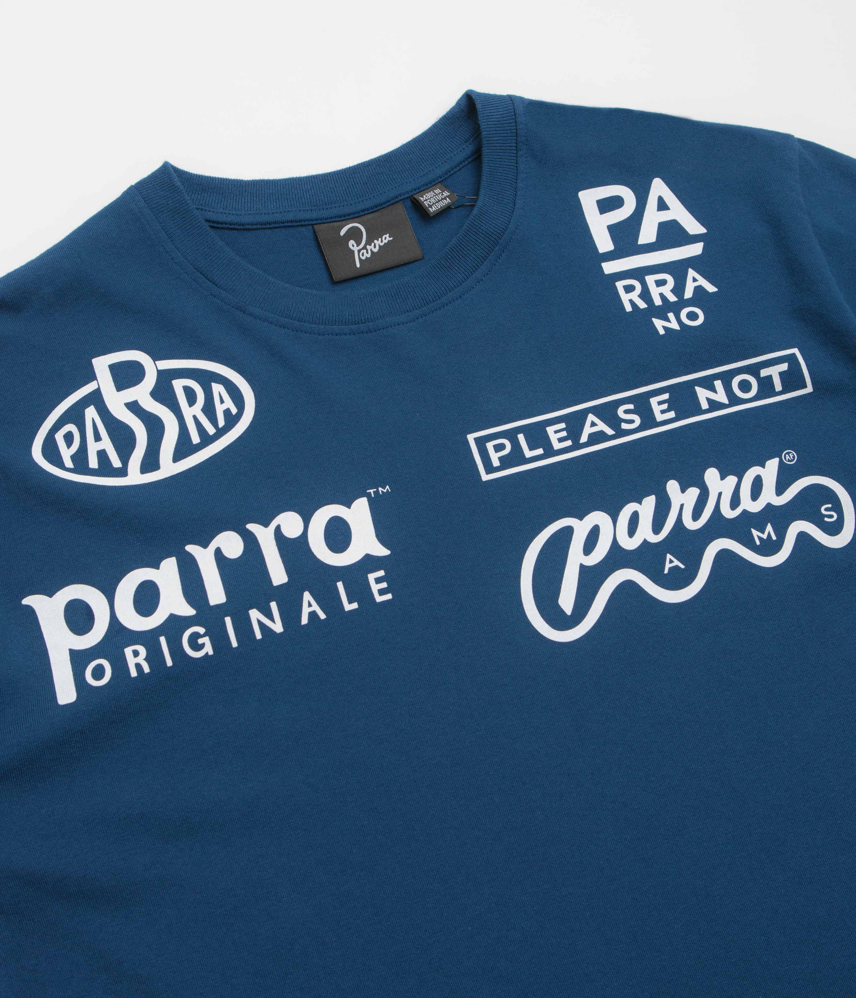 by Parra Media Training T-Shirt - Blue - Image 2