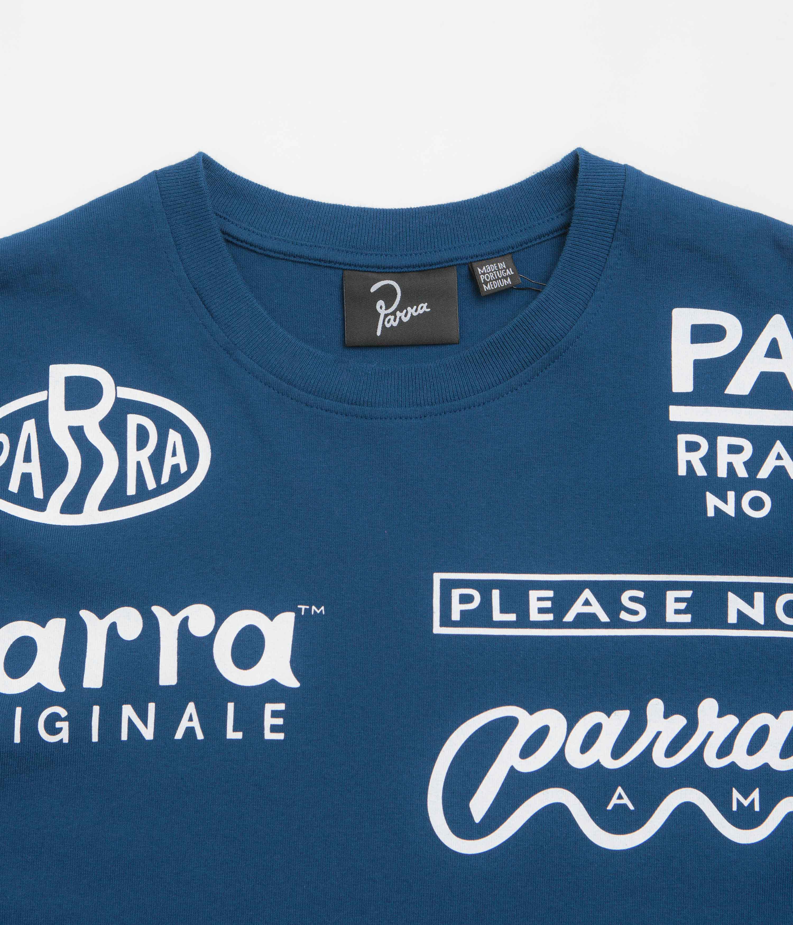 by Parra Media Training T-Shirt - Blue - Image 3