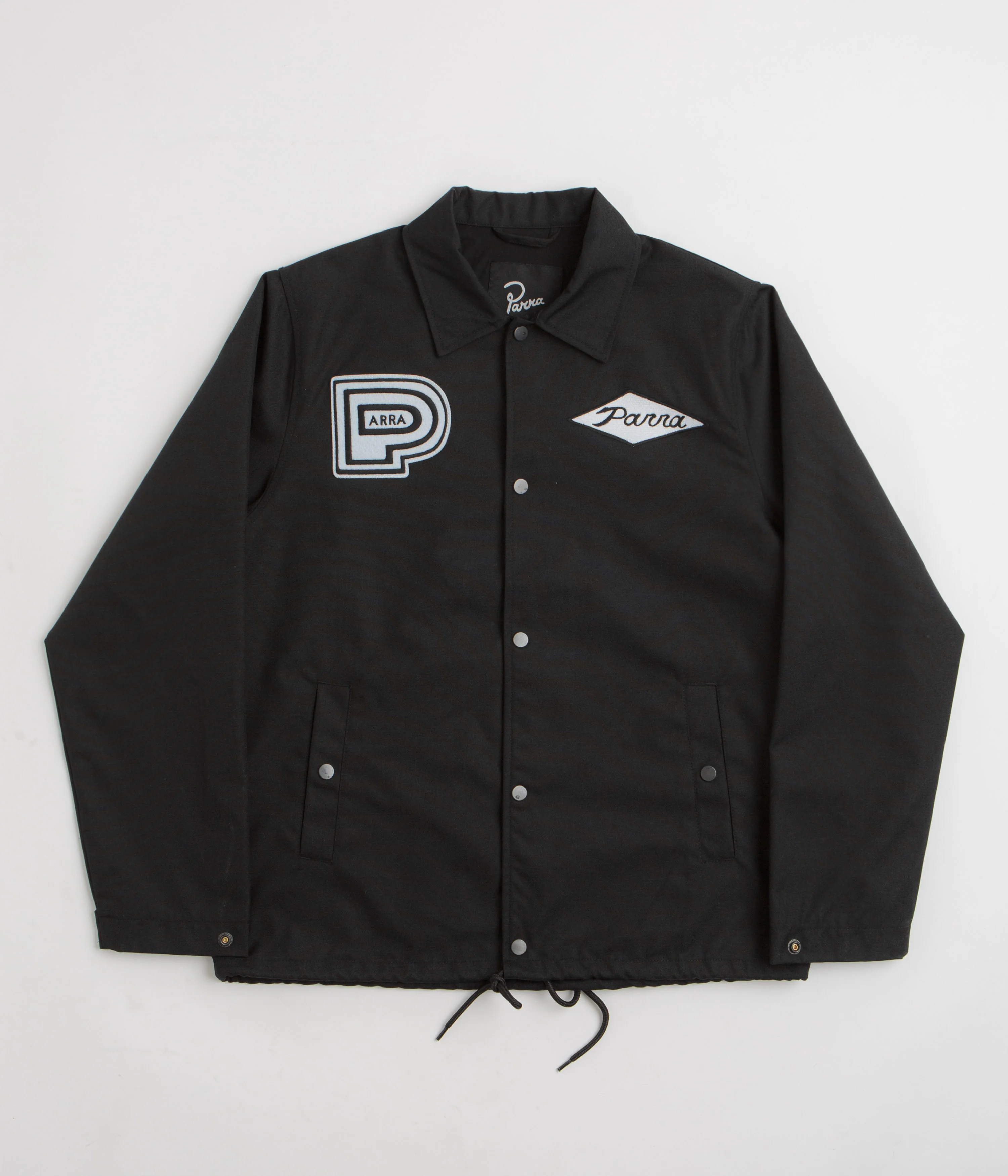 by Parra Midnight Surprise Coach Jacket - Black