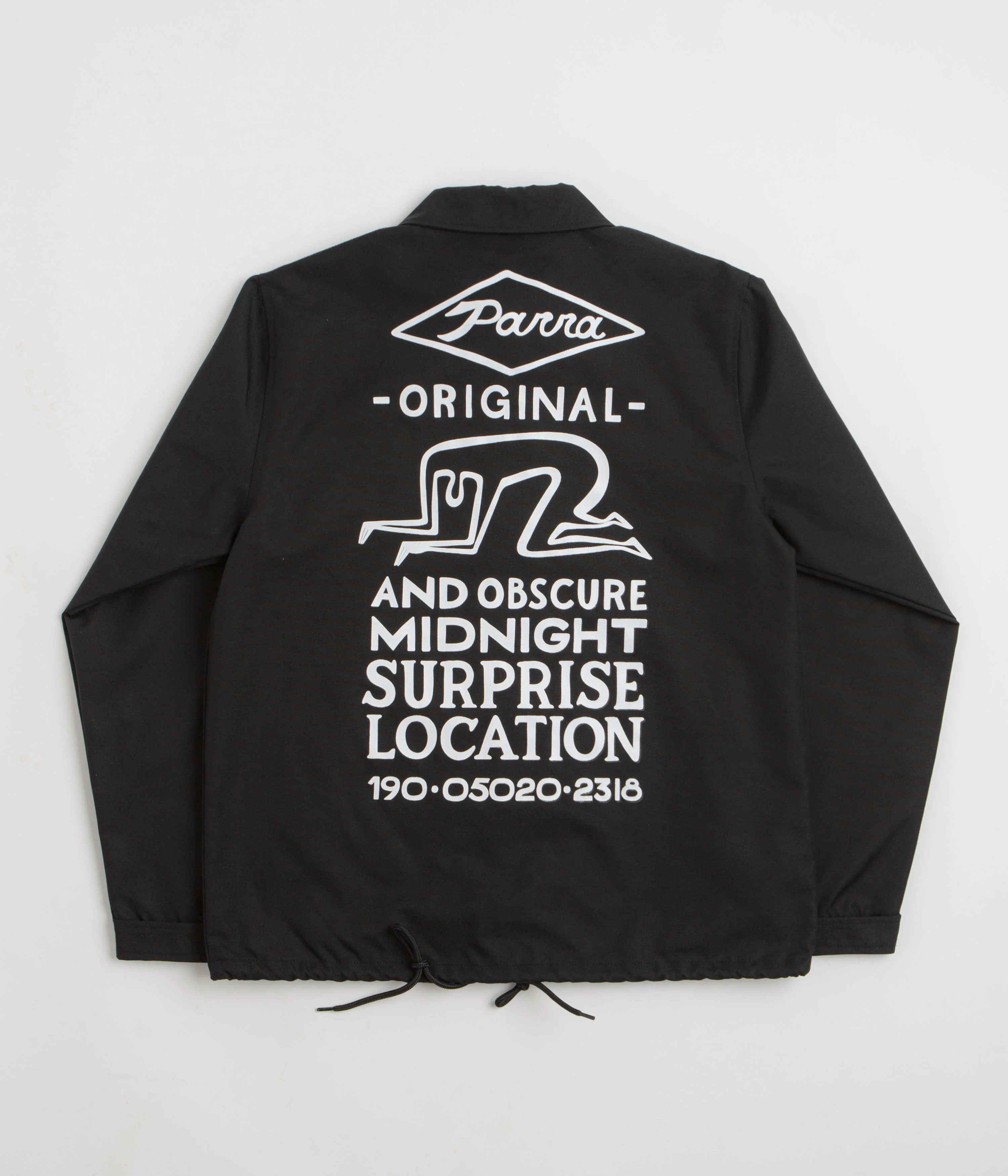 by Parra Midnight Surprise Coach Jacket - Black - Image 3