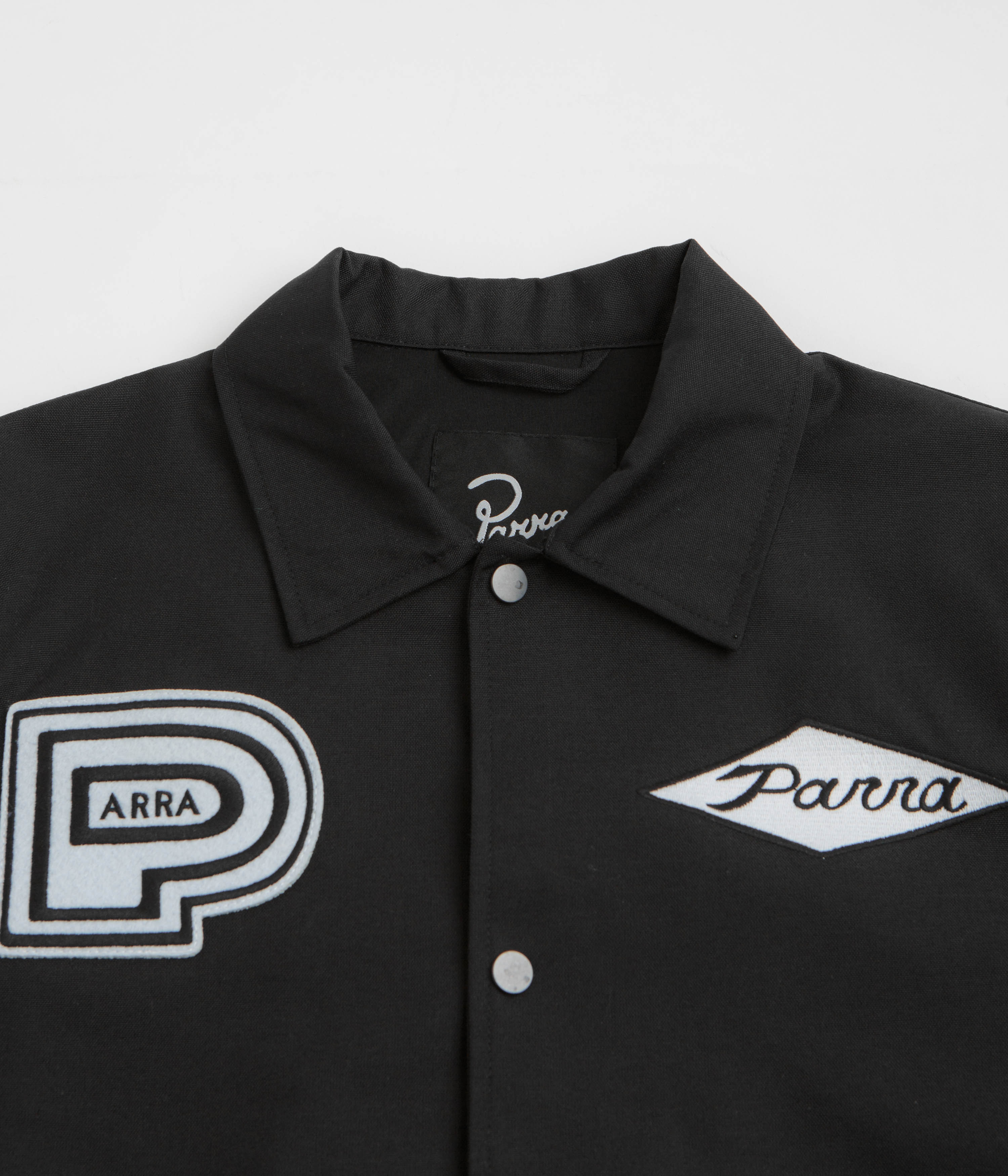 by Parra Midnight Surprise Coach Jacket - Black - Image 4