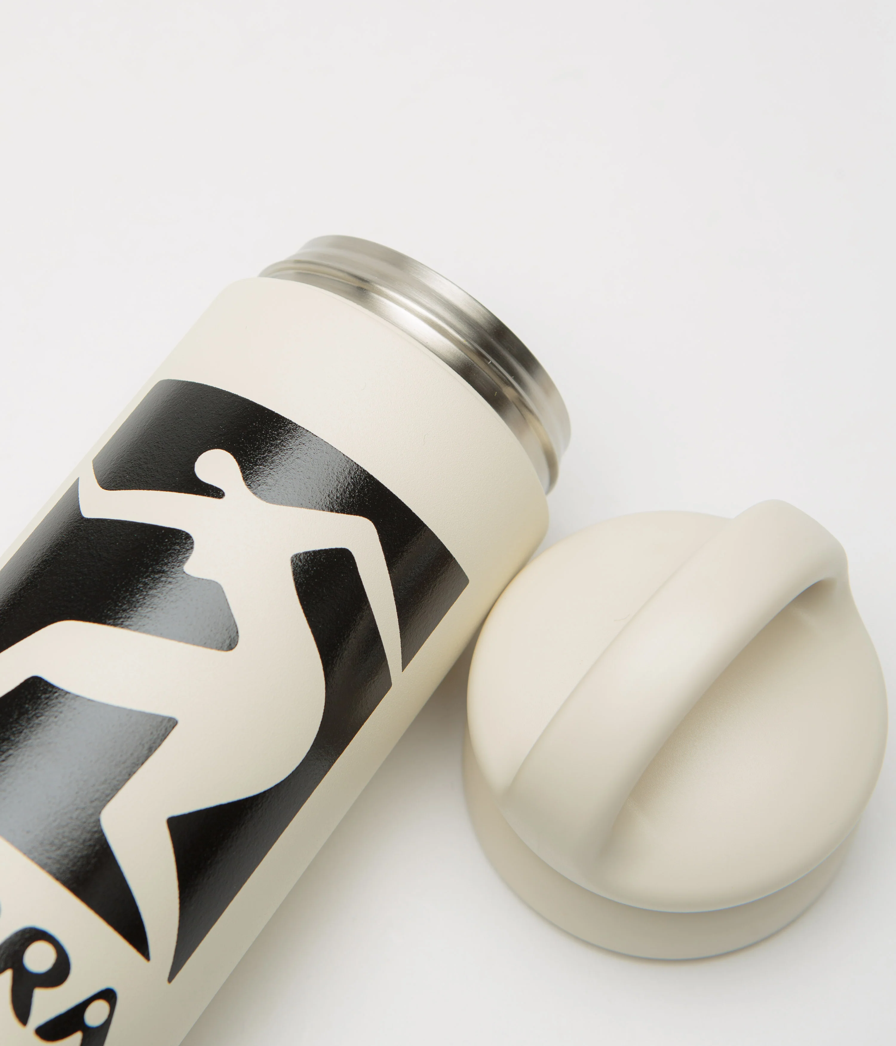 by Parra Neurotic Flag Kinto Tumbler - Off White - Image 3