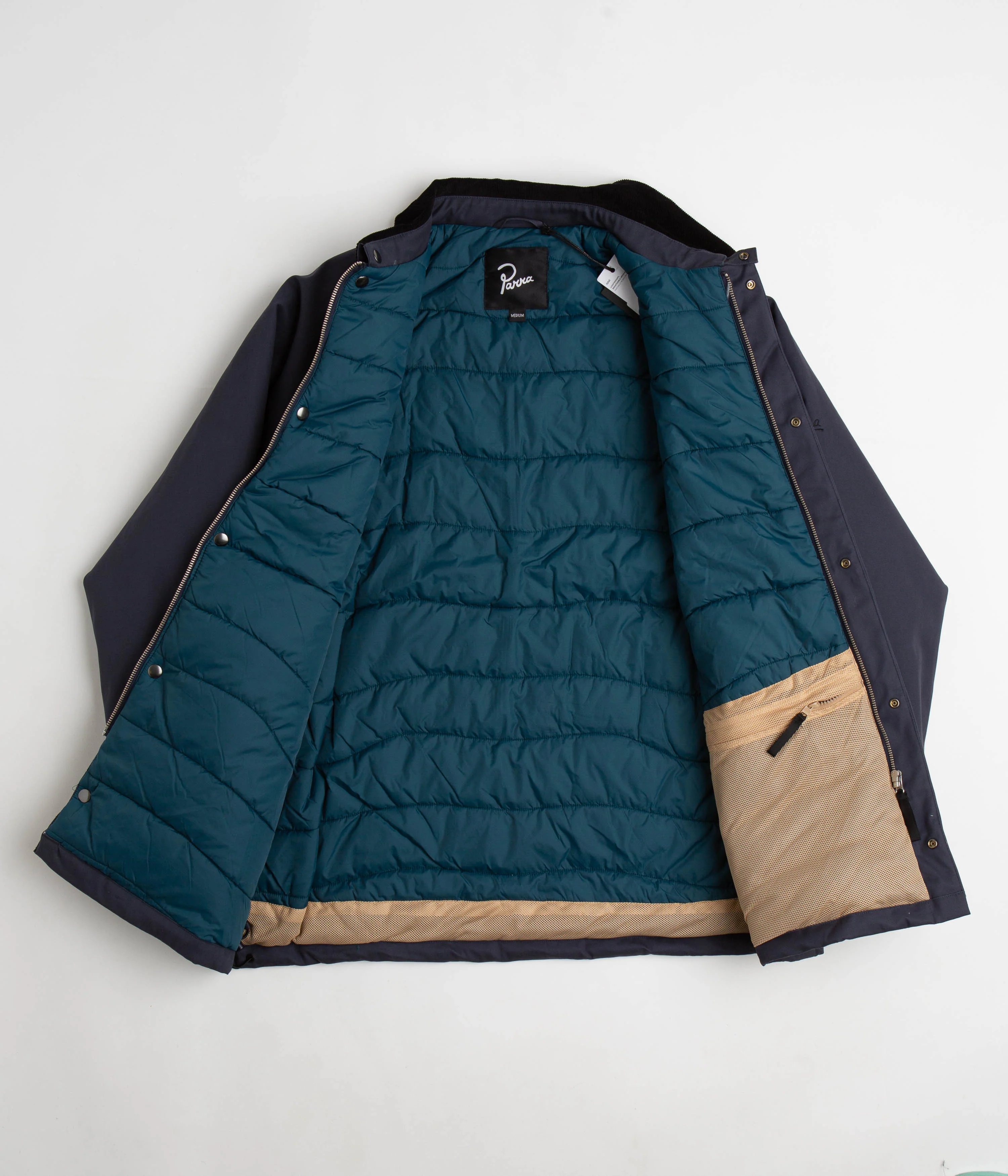 by Parra No Hunting Please Hunter Jacket - Greyish Blue - Image 7