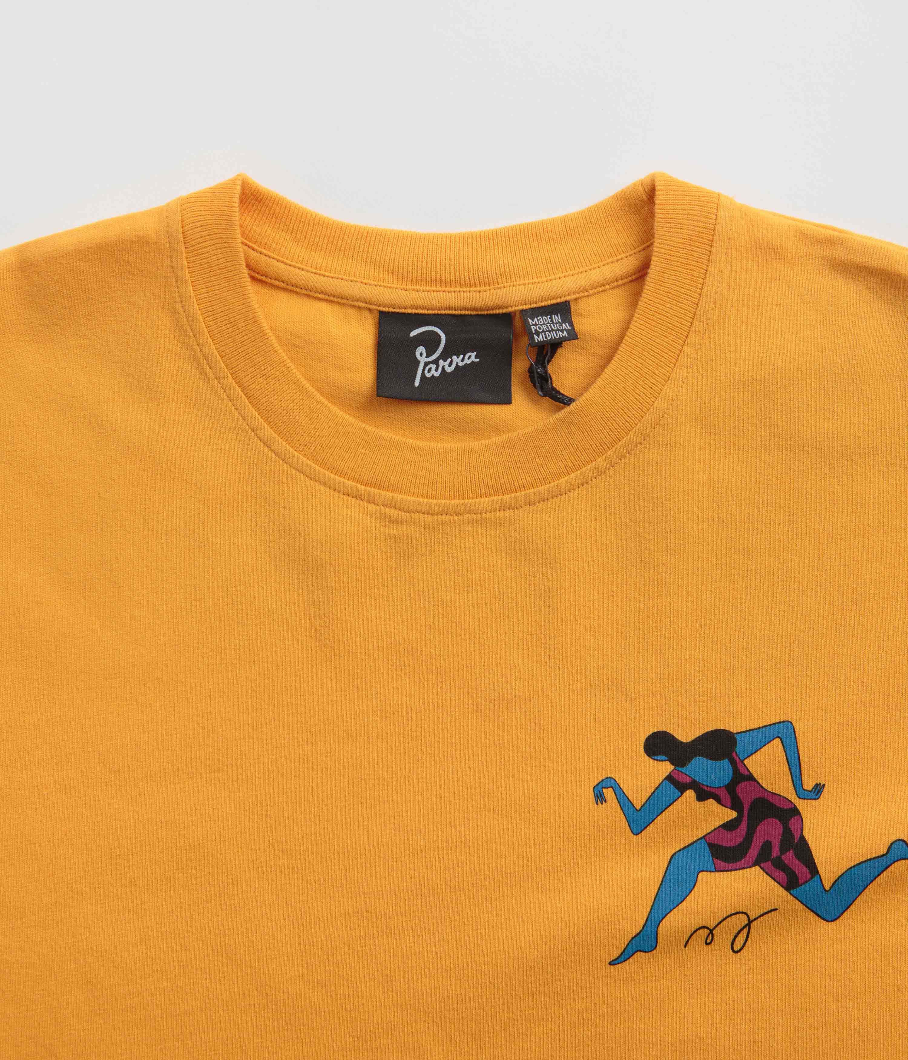 by Parra No Parking T-Shirt - Burned Yellow - Image 5