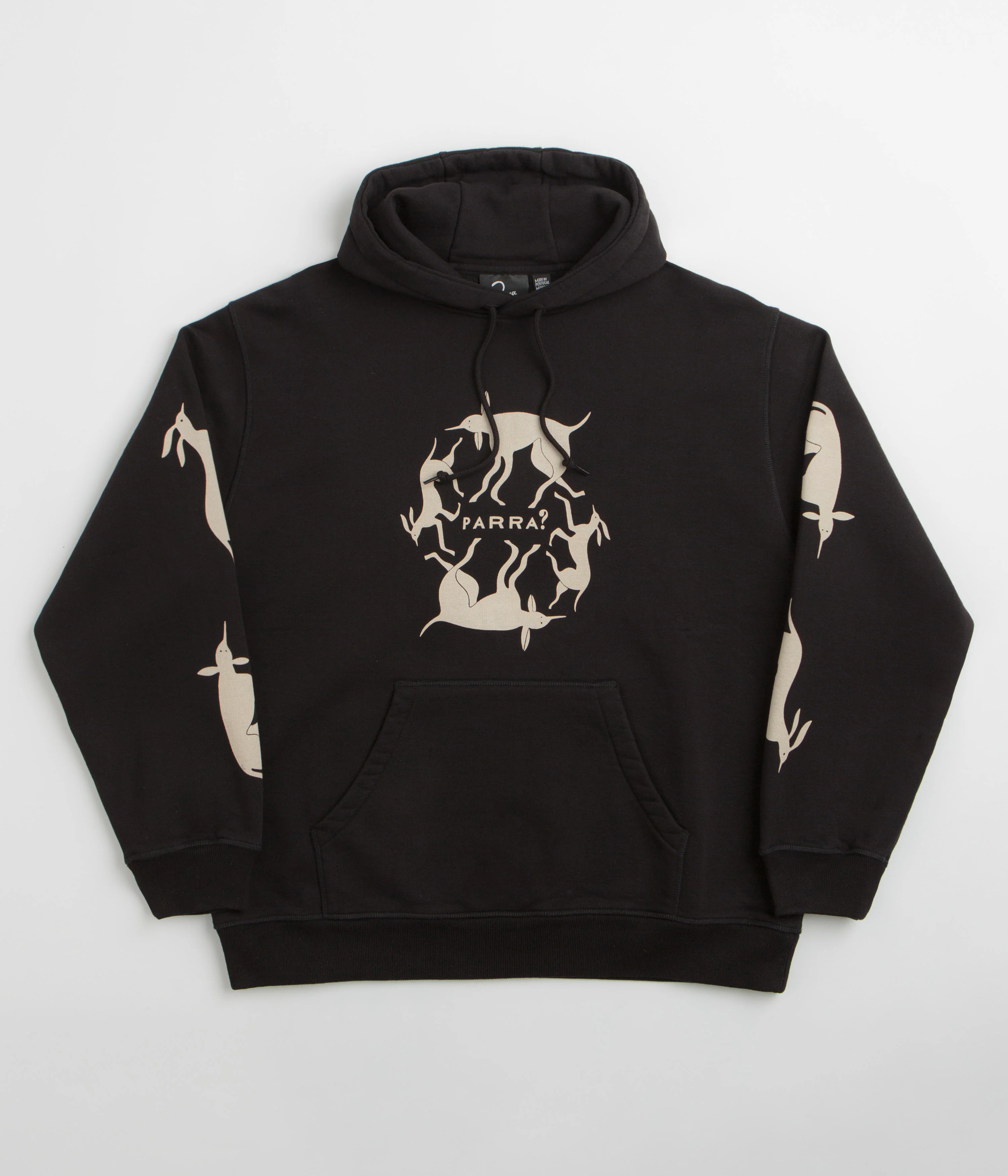 by Parra Non Grand Cafe Hoodie - Black