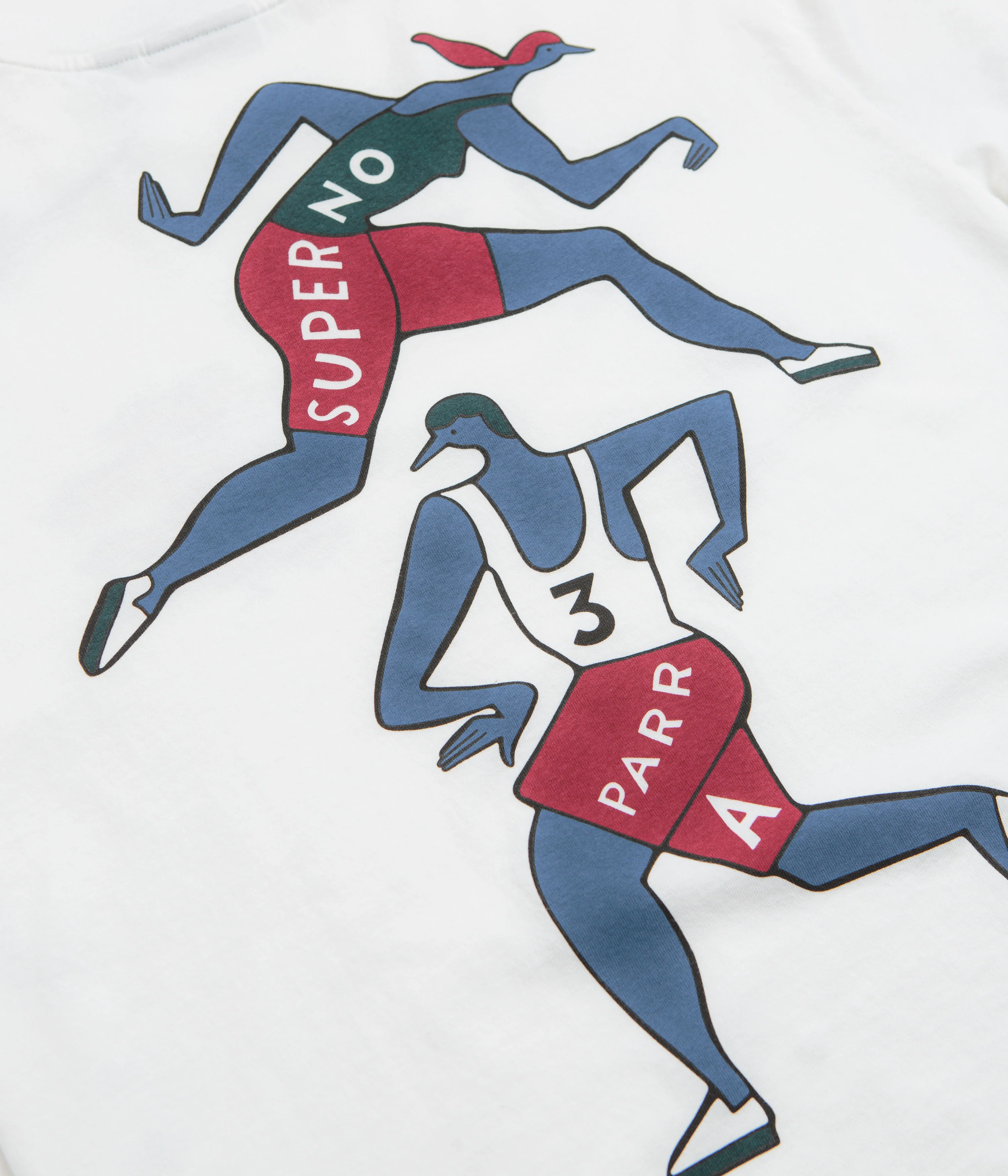 by Parra Not Finished Long Sleeve T-Shirt - White - Image 4