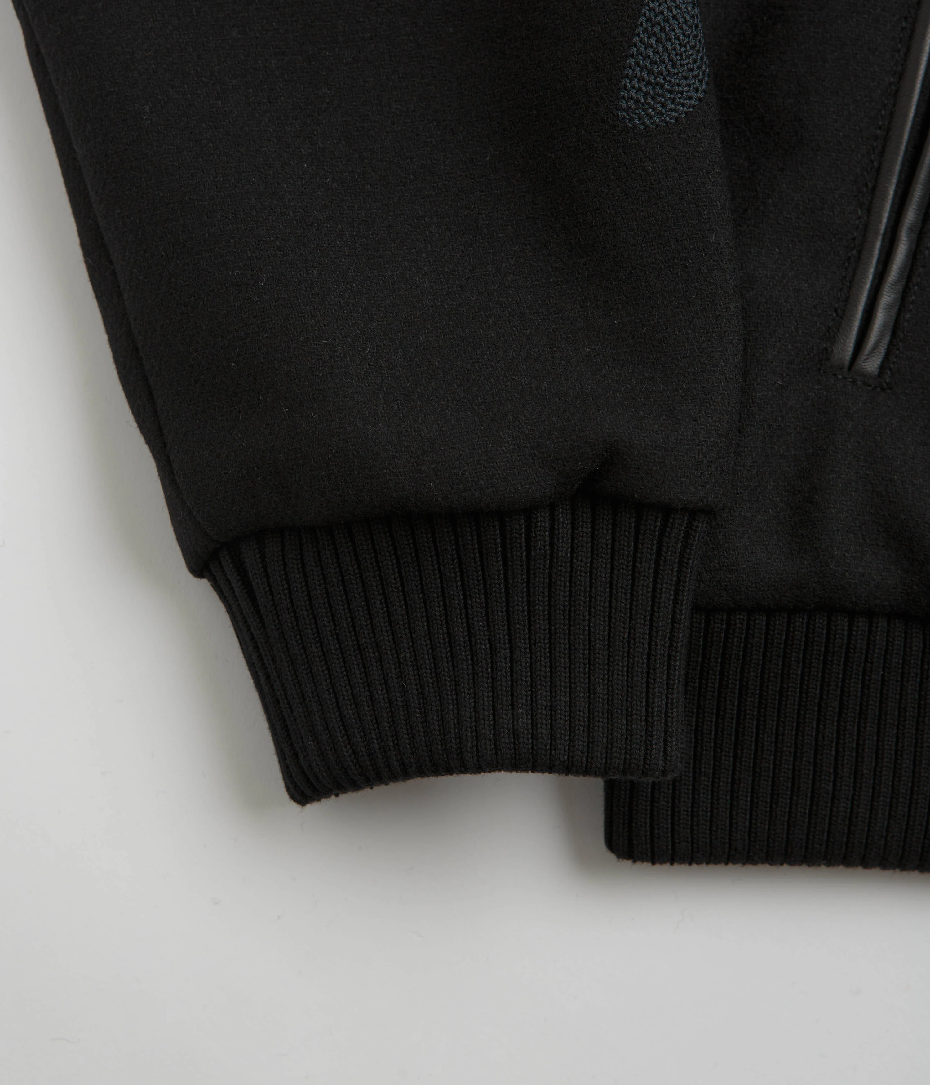 by Parra Not Movie Quality Varsity Jacket - Black - Image 10