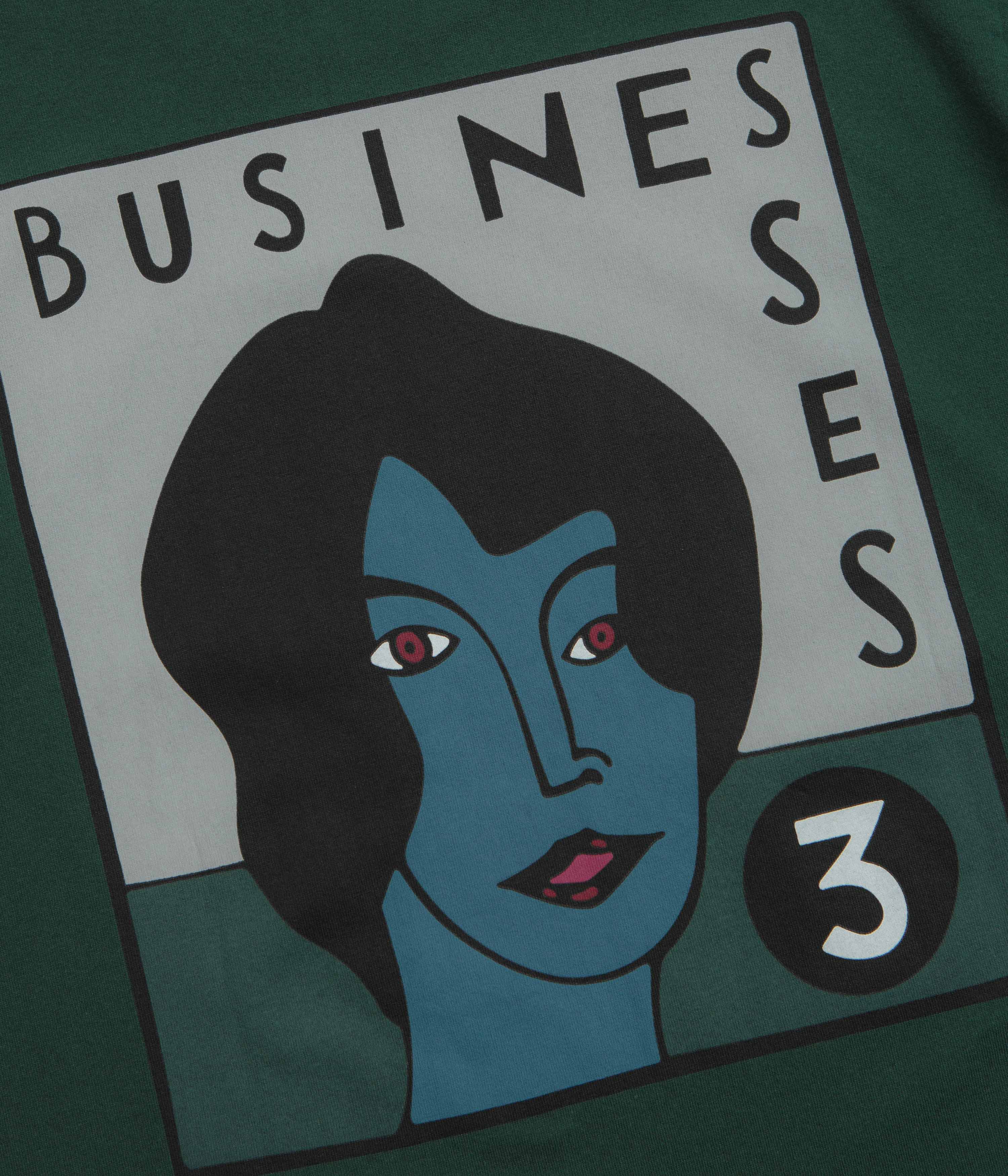 by Parra Nothing Please T-Shirt - Pine Green - Image 5