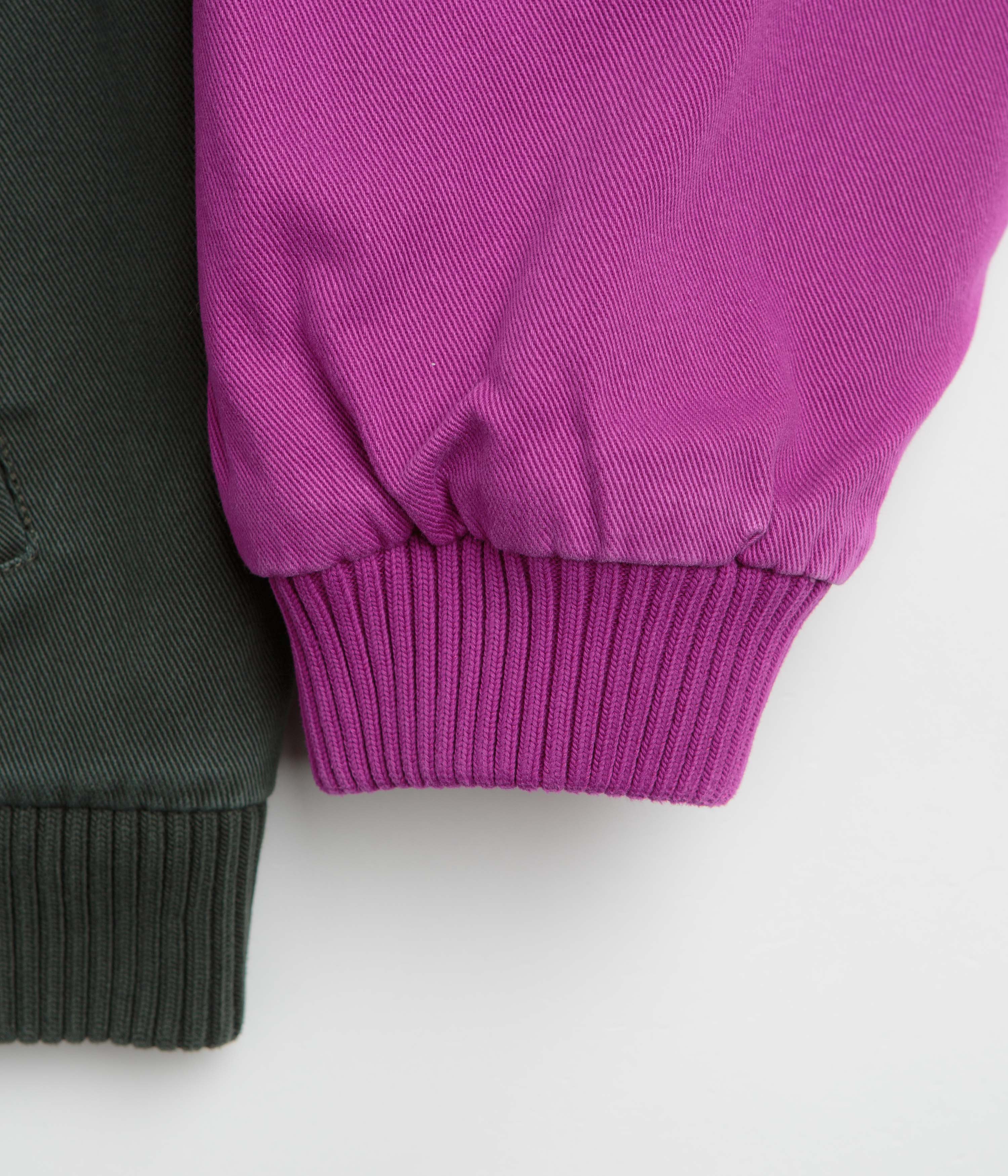 by Parra Owl Meets Rat Racing Jacket - Purple Pink - Image 9