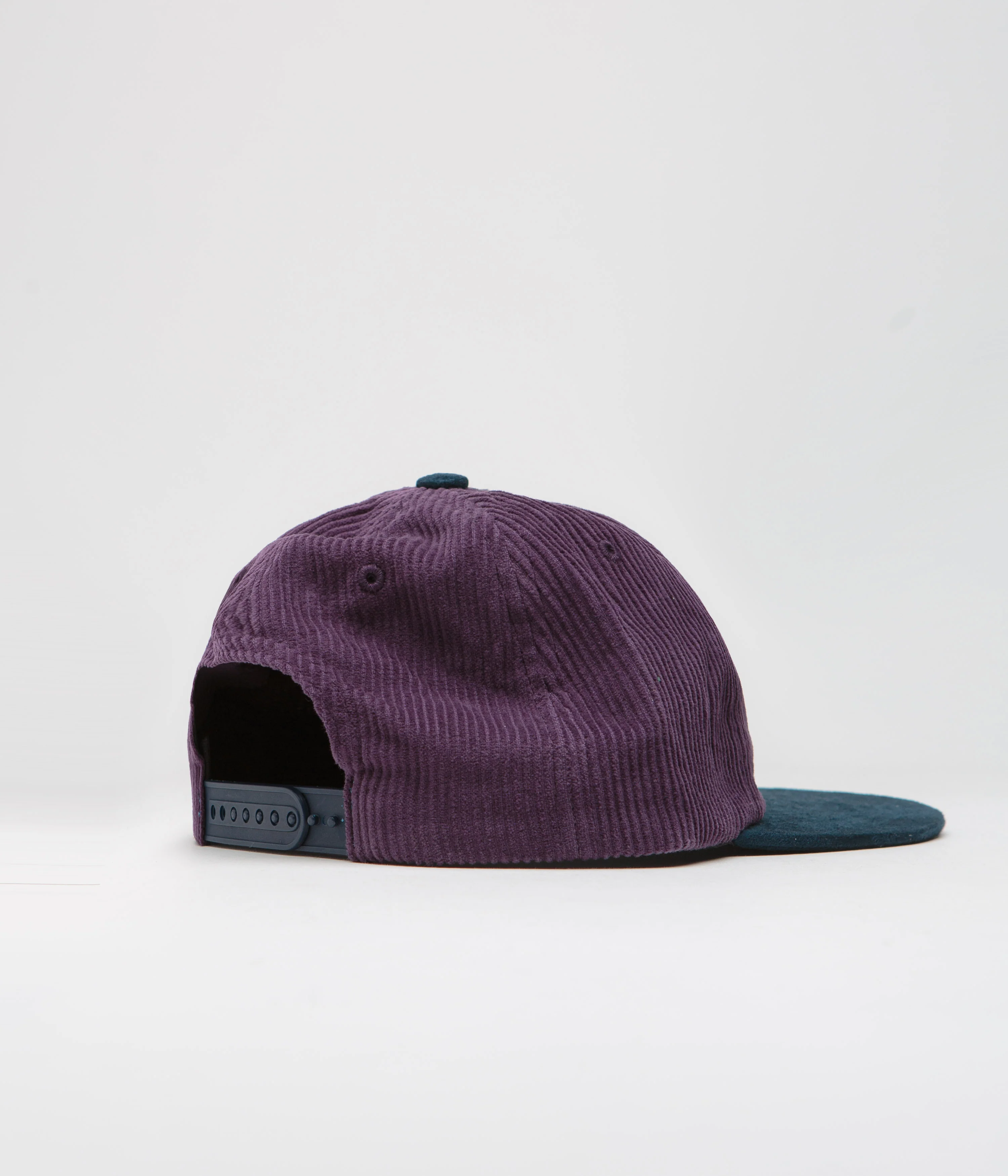 by Parra Painters Script Corduroy Cap - Purple - Image 3