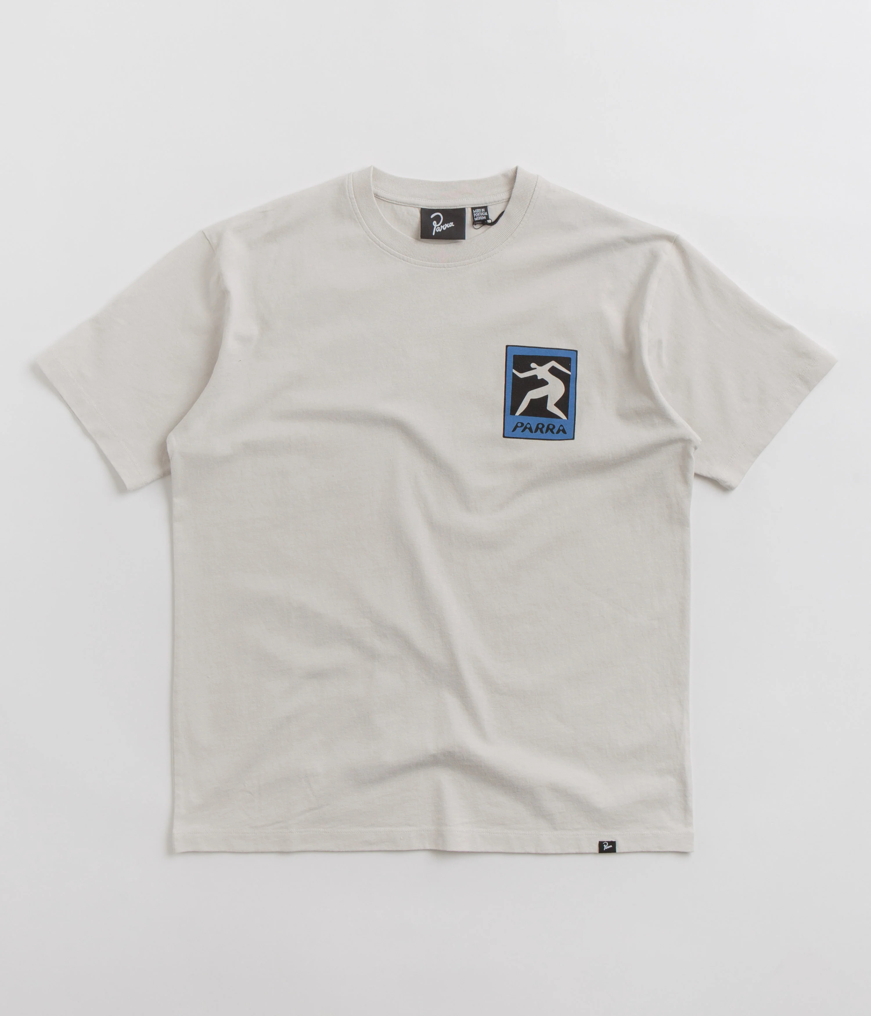 by Parra Pigeon Legs T-Shirt - Light Grey - Image 2