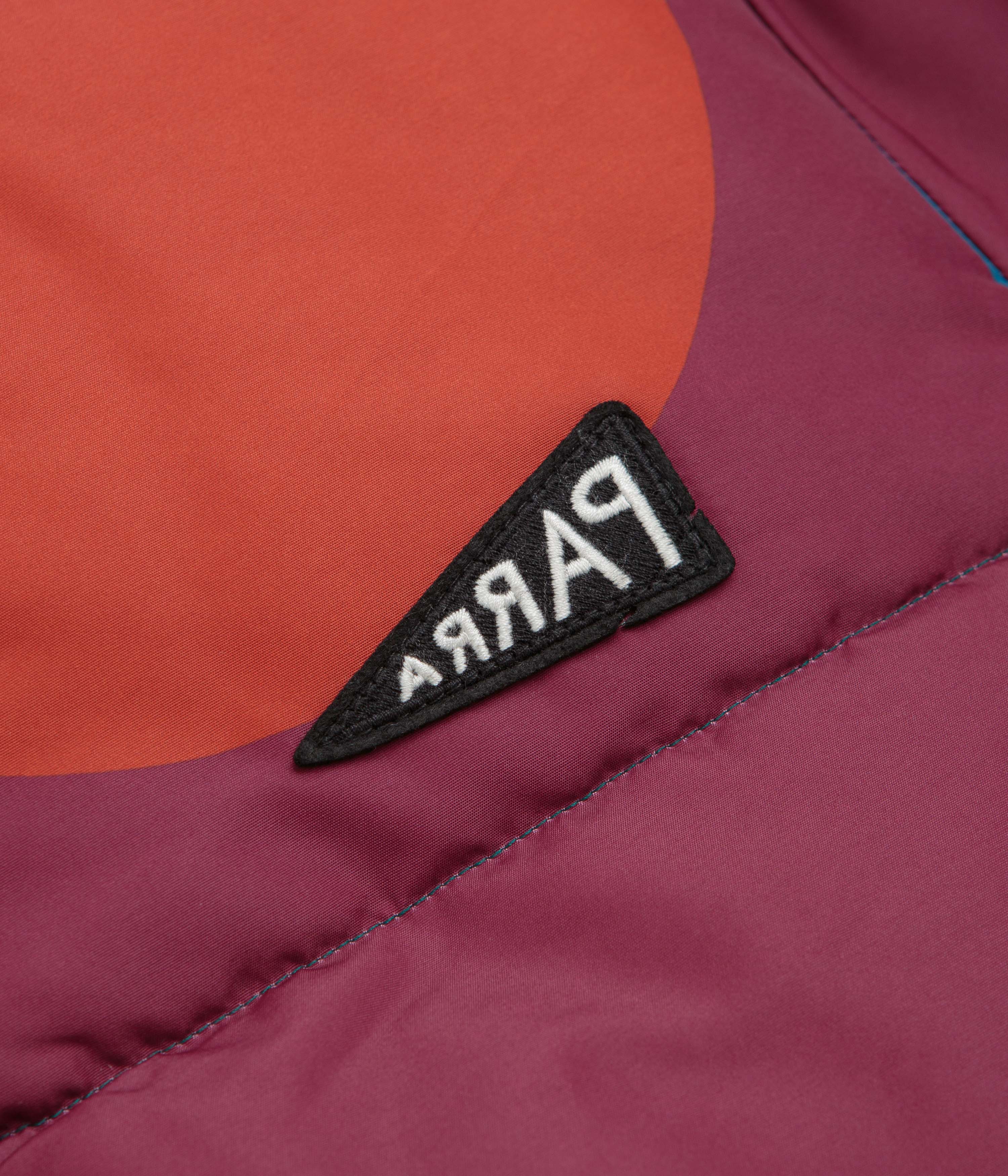 by Parra Protect The Sun Reversible Puffer Jacket - Brown - Image 7