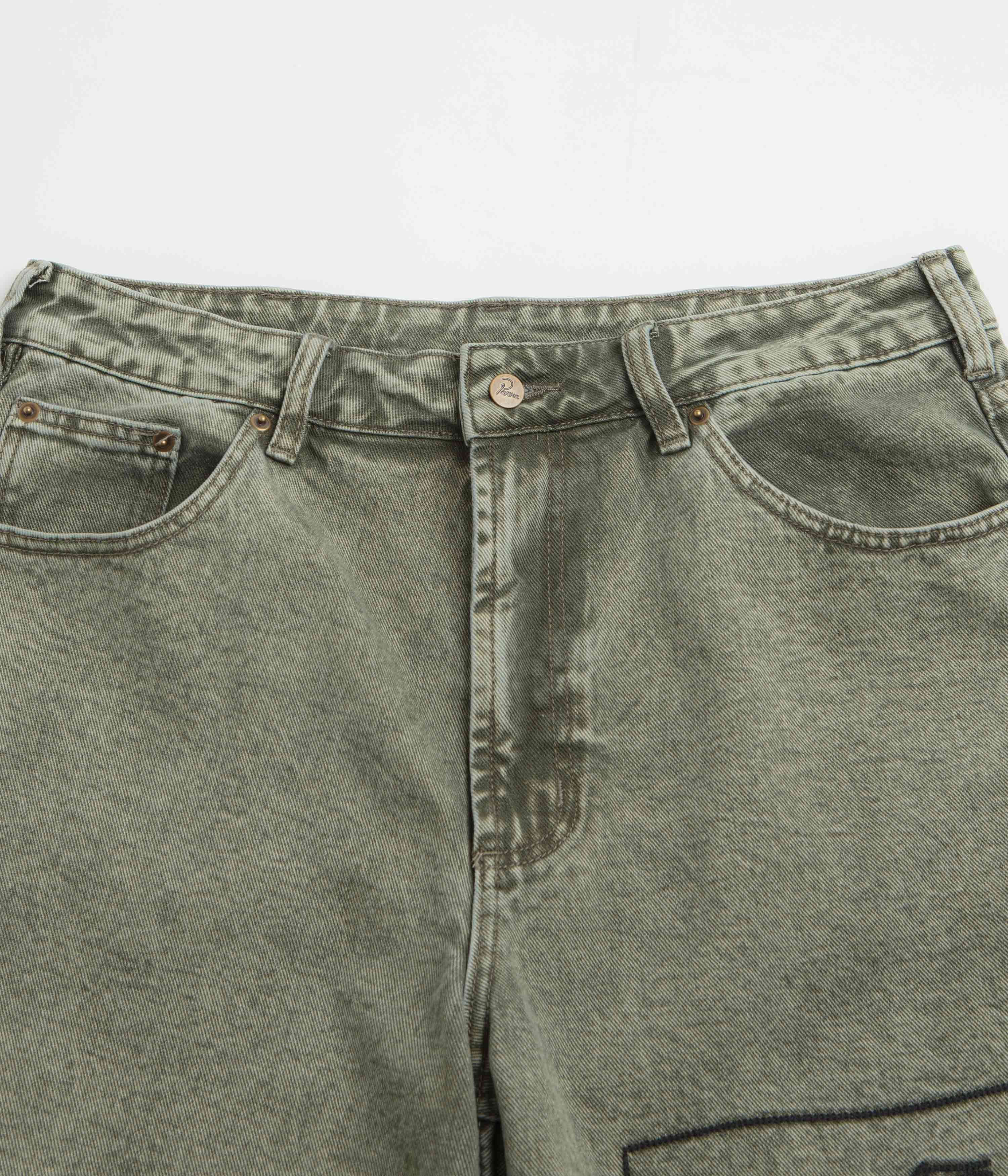 by Parra Protect The Sun Shorts - Green - Image 5