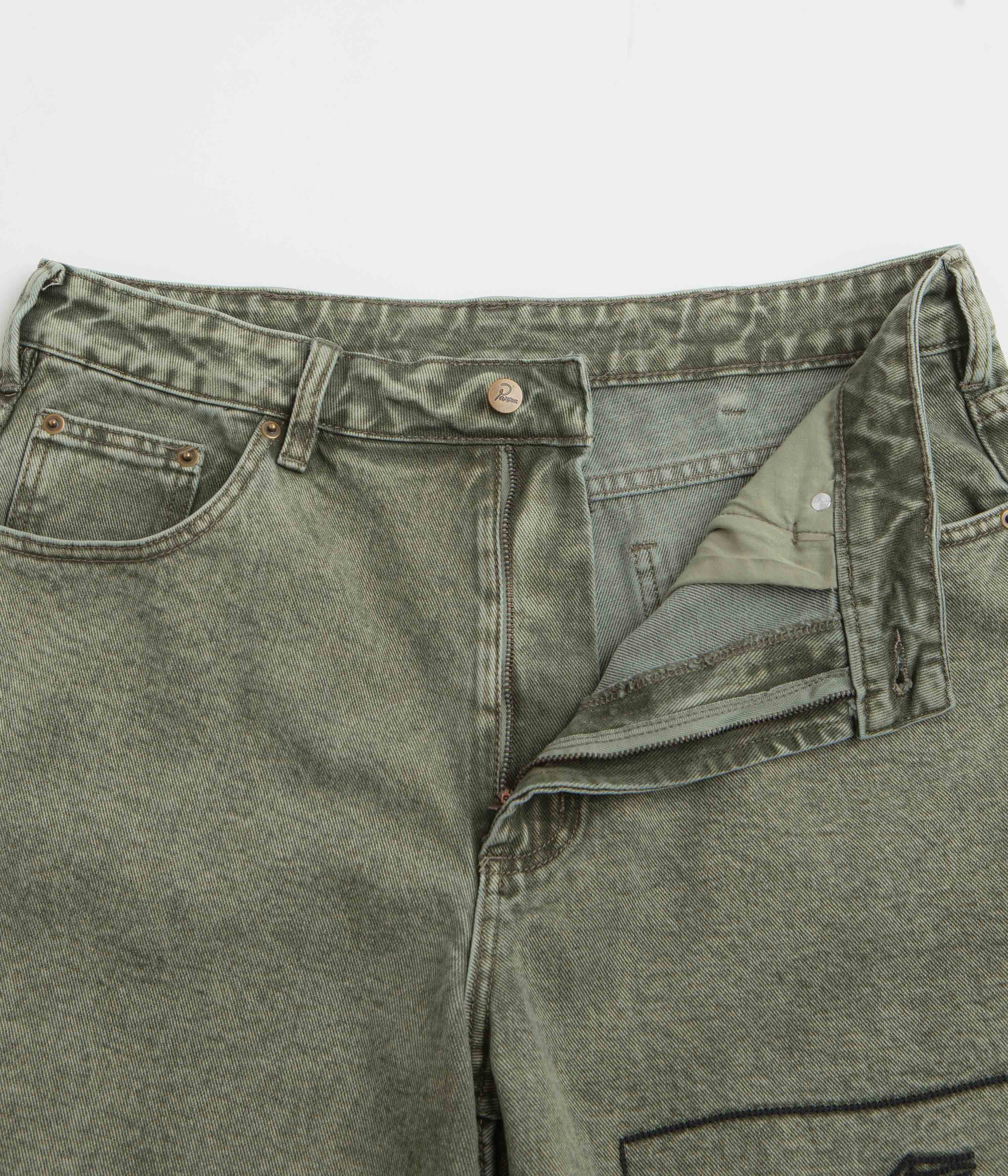 by Parra Protect The Sun Shorts - Green - Image 7