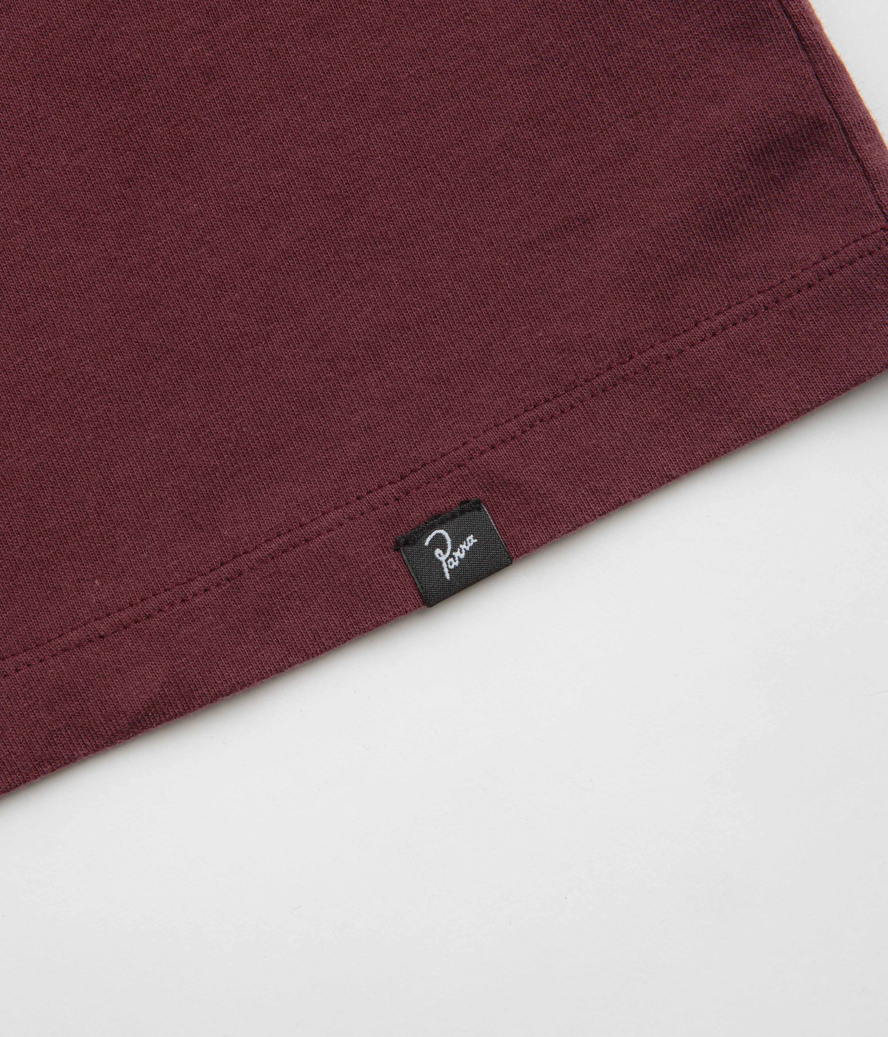 by Parra Protect The Sun T-Shirt - Dark Burgundy - Image 4