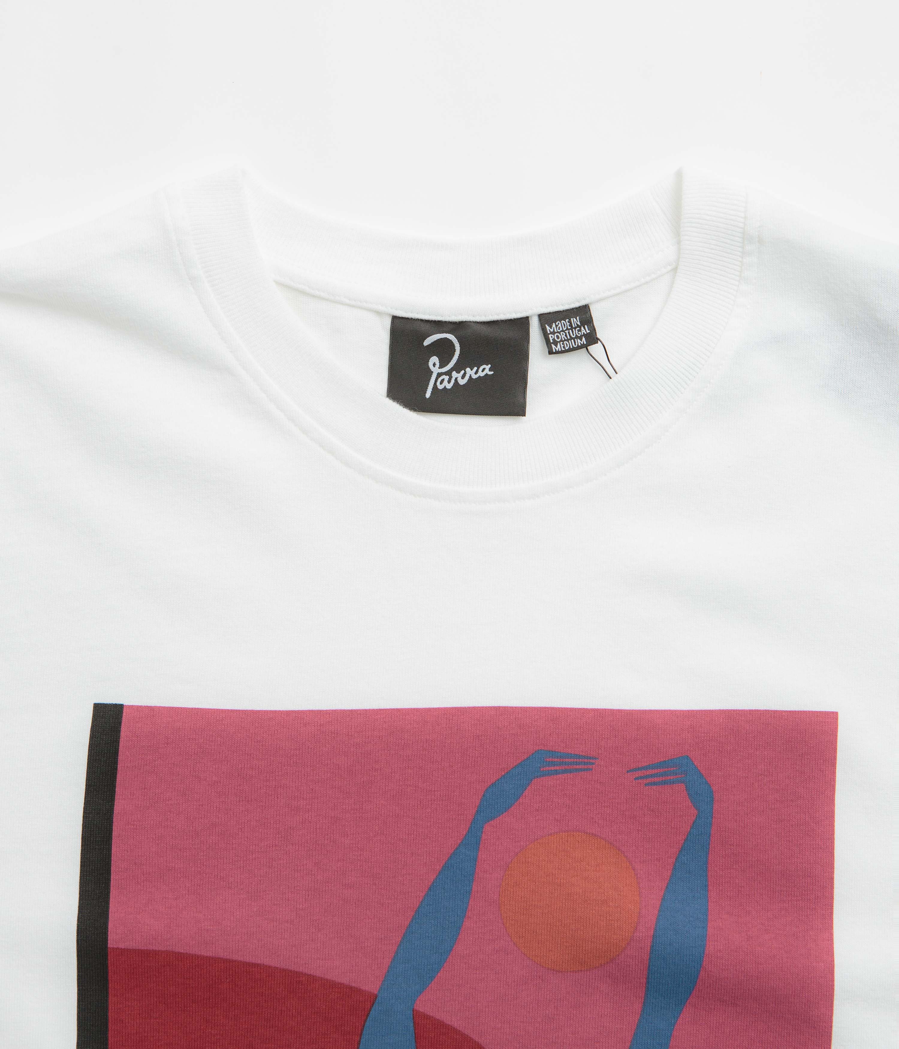 by Parra Protect The Sun T-Shirt - White - Image 3