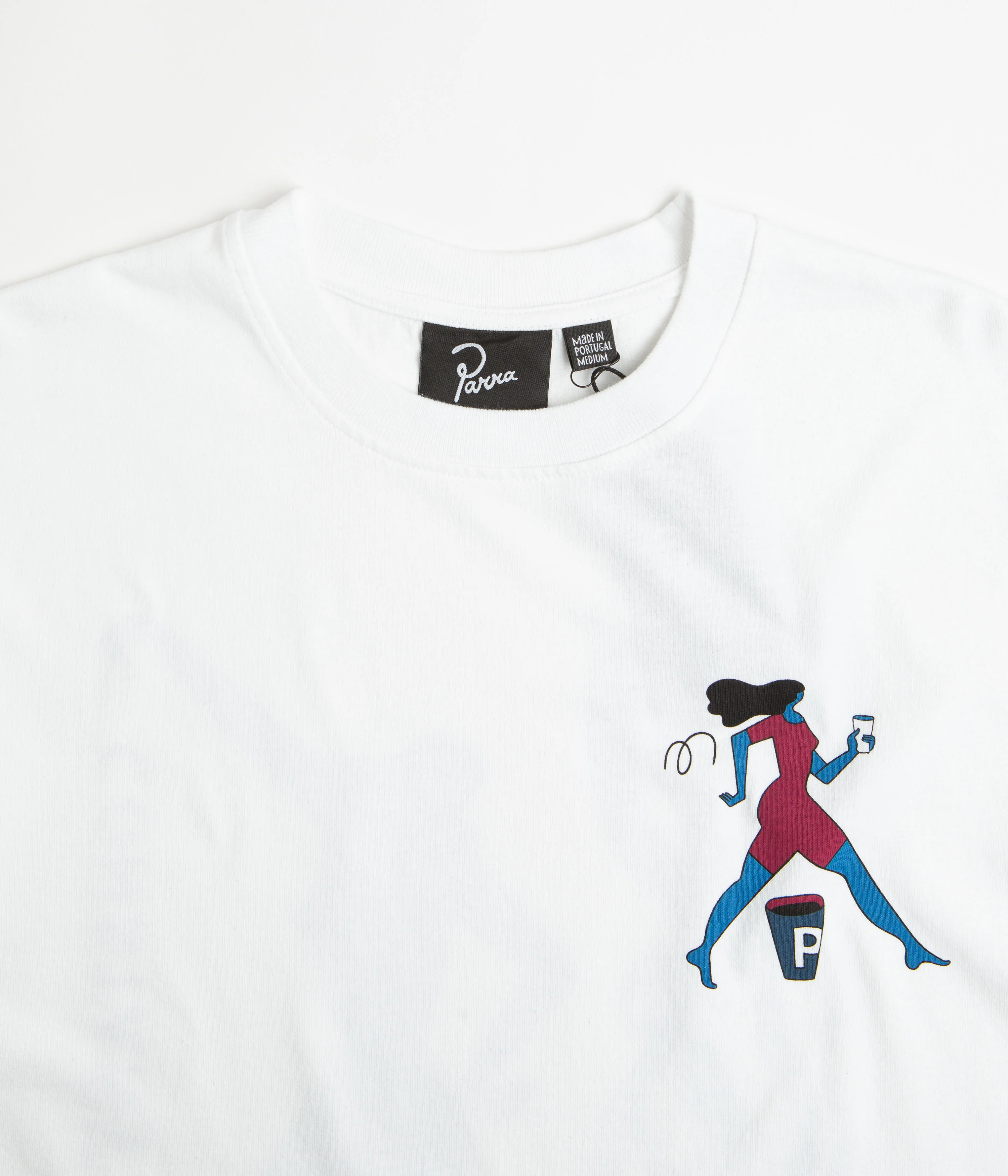 by Parra Questioning T-Shirt - White - Image 3