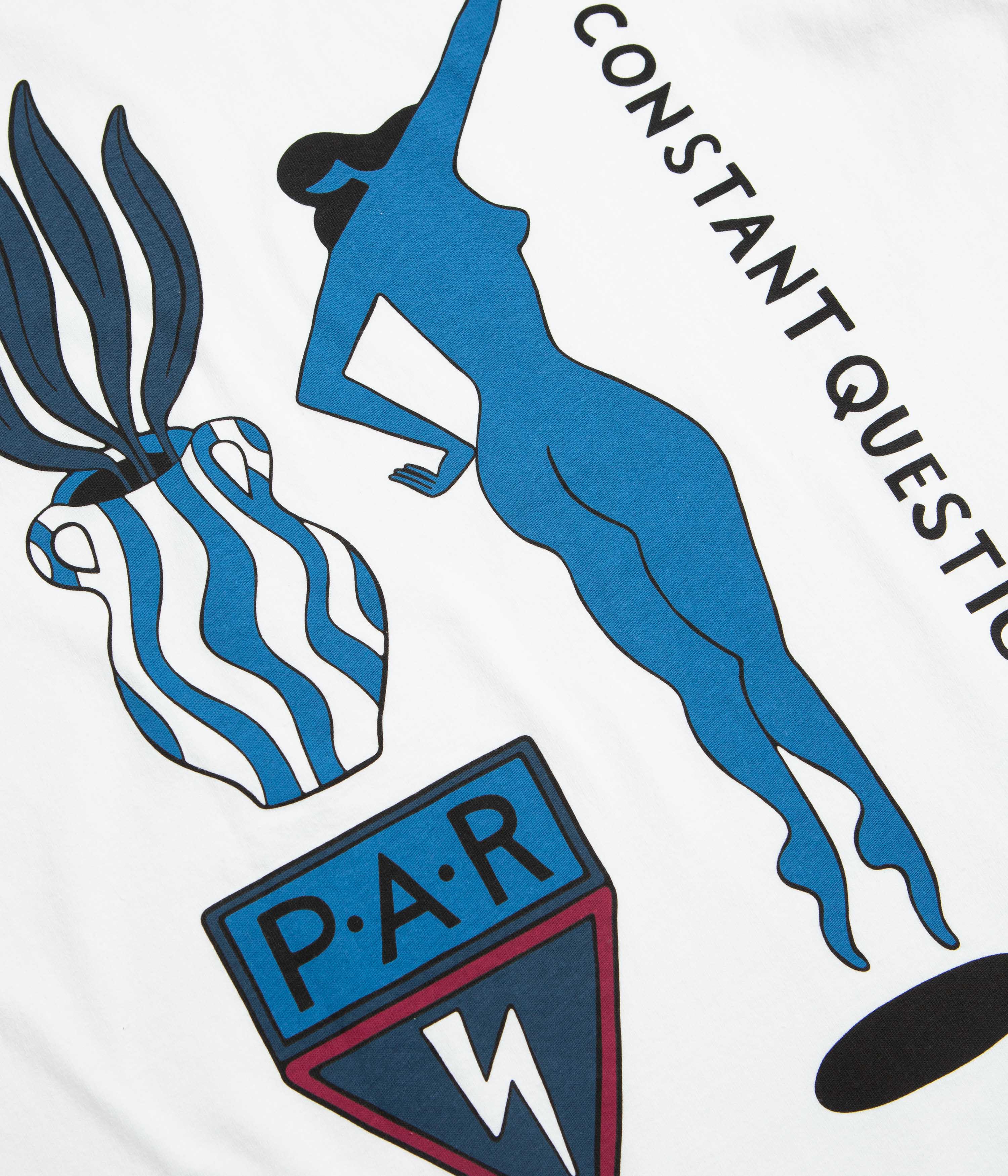 by Parra Questioning T-Shirt - White - Image 5