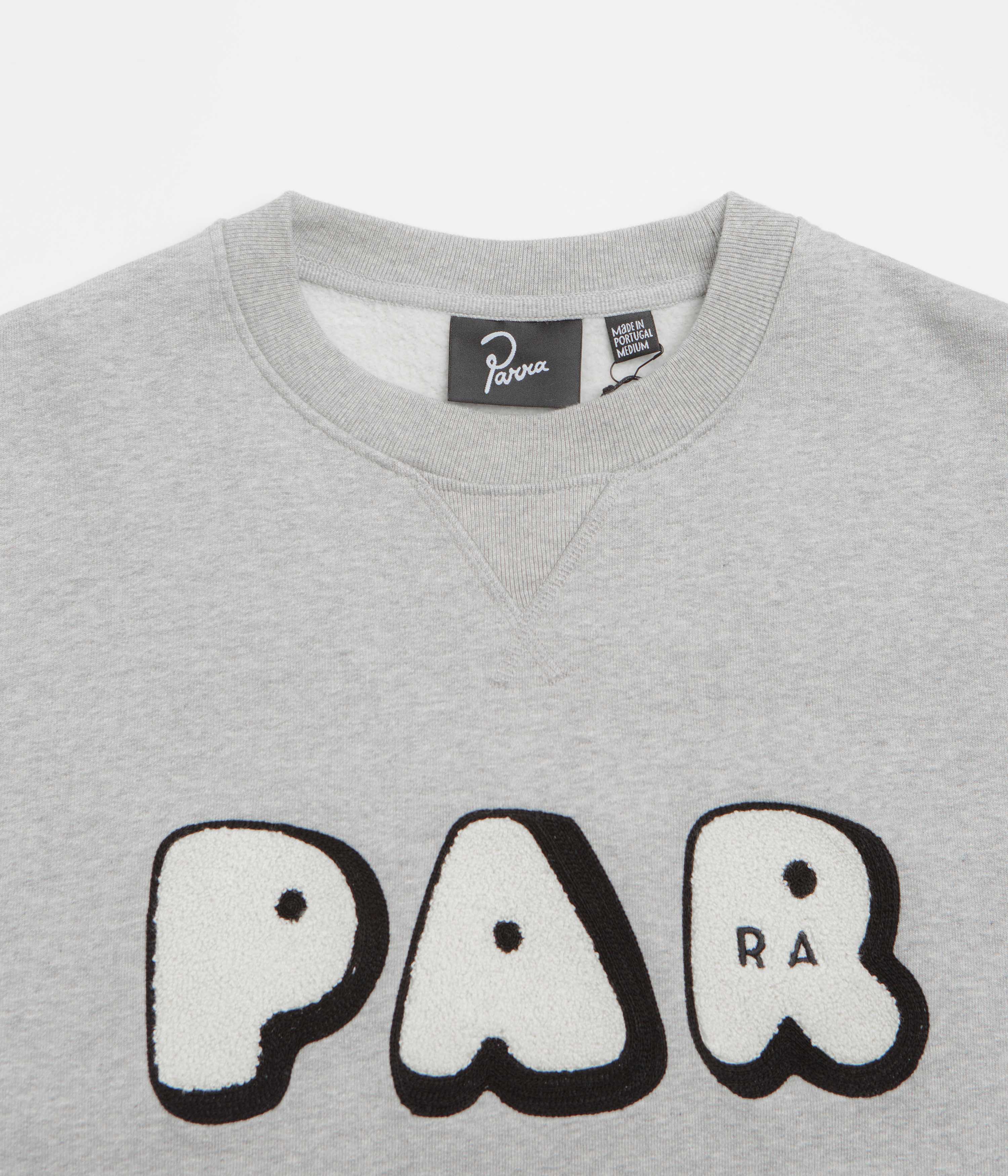 by Parra Rounded Par Crewneck Sweatshirt - Heather Grey - Image 2