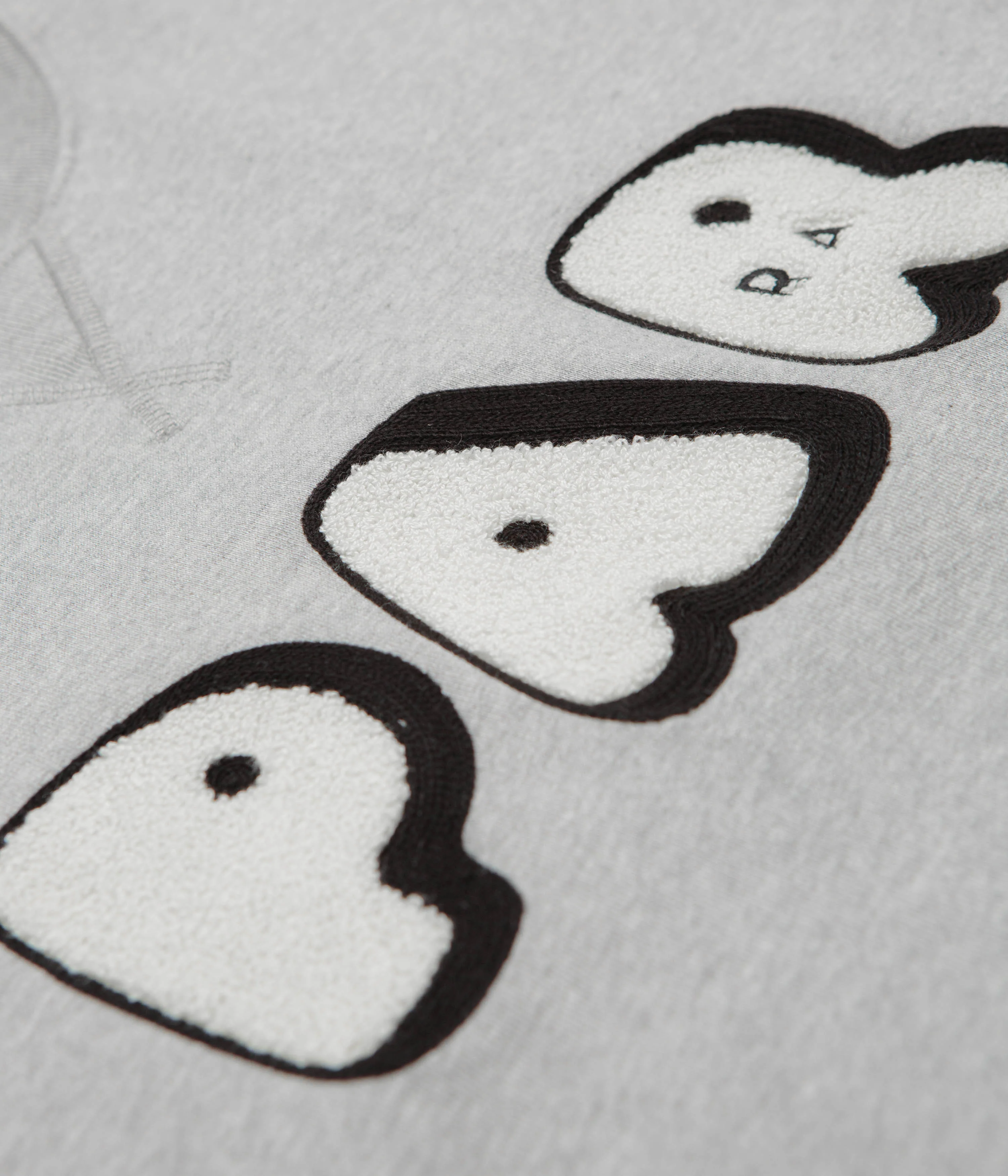by Parra Rounded Par Crewneck Sweatshirt - Heather Grey - Image 3