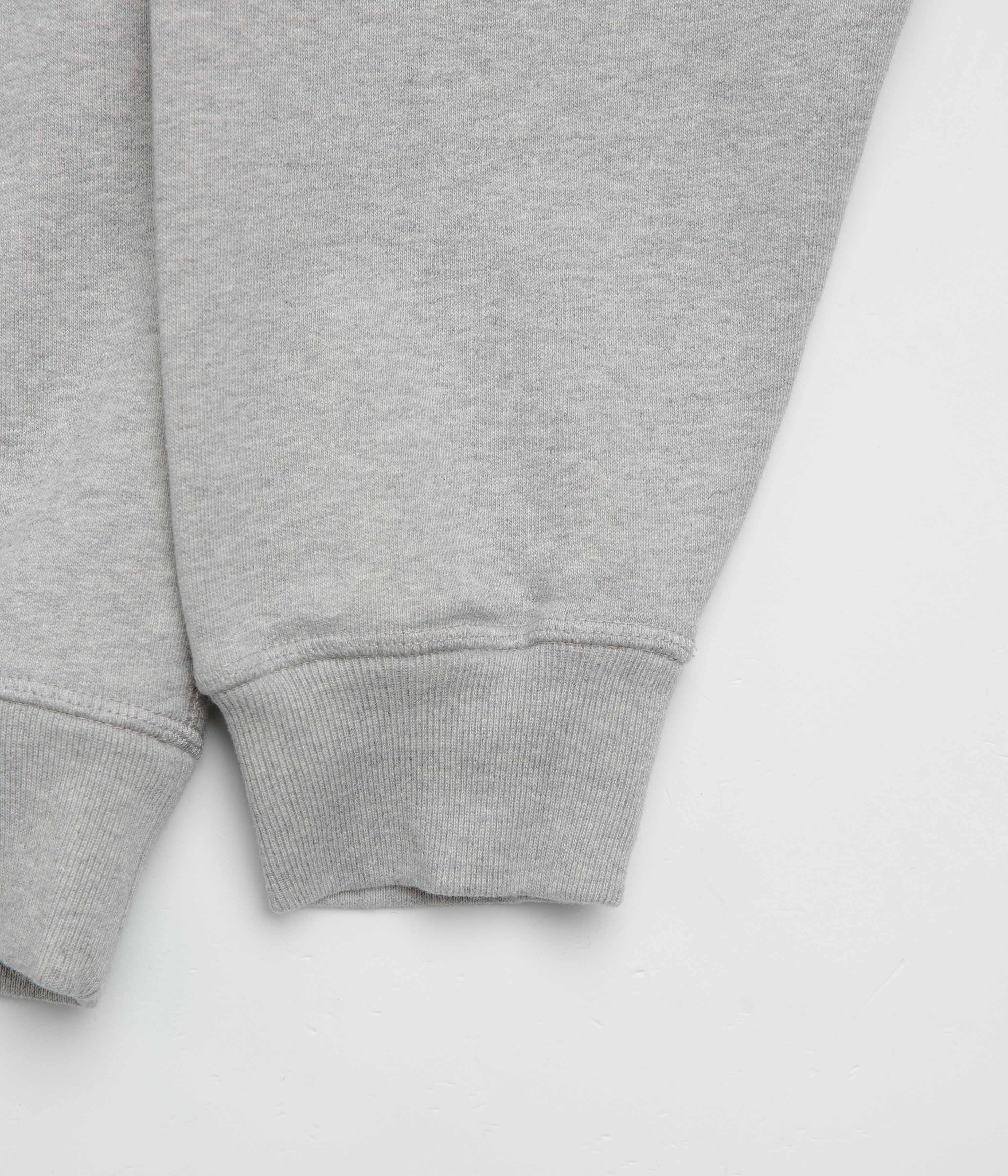 by Parra Rounded Par Crewneck Sweatshirt - Heather Grey - Image 4