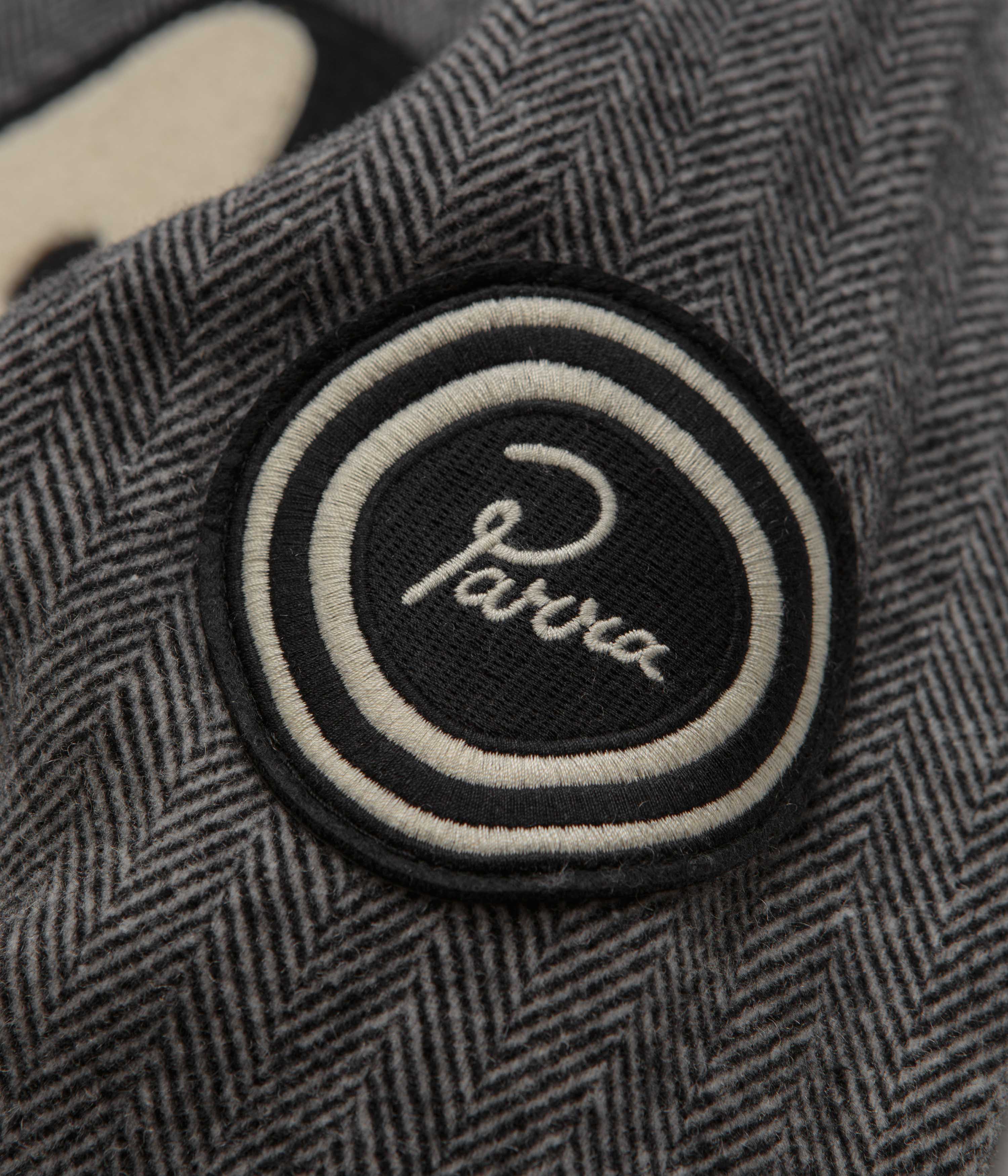 by Parra Rounded Par Varsity Jacket - Dark Grey - Image 8