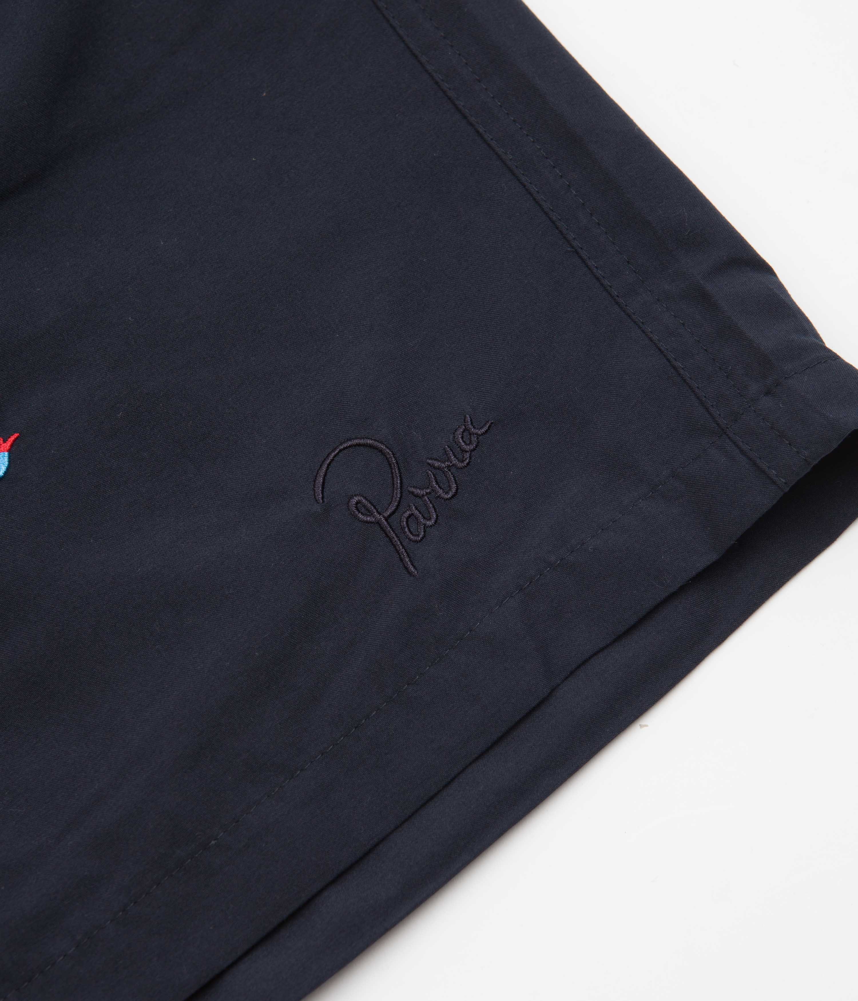 by Parra Running Pear Swim Shorts - Navy Blue - Image 4
