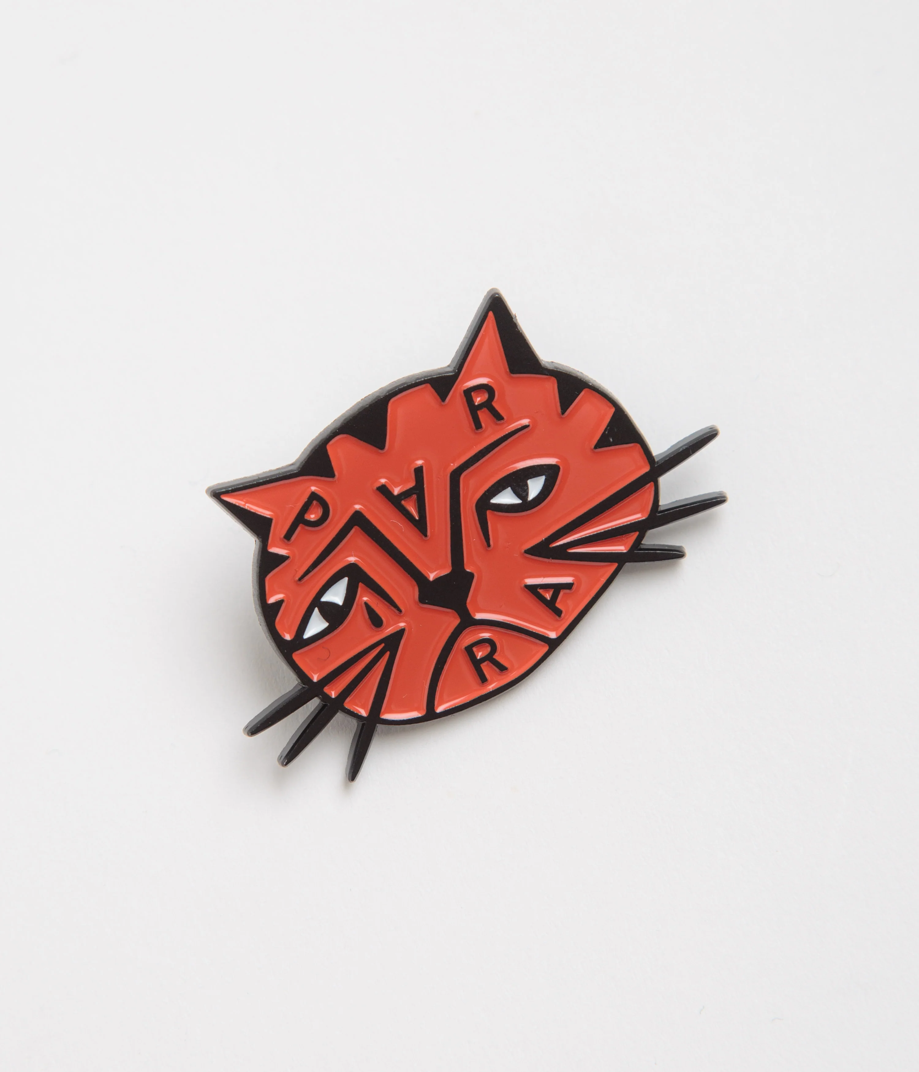 by Parra Sad Cat Enamel Pin - Orange - Image 3