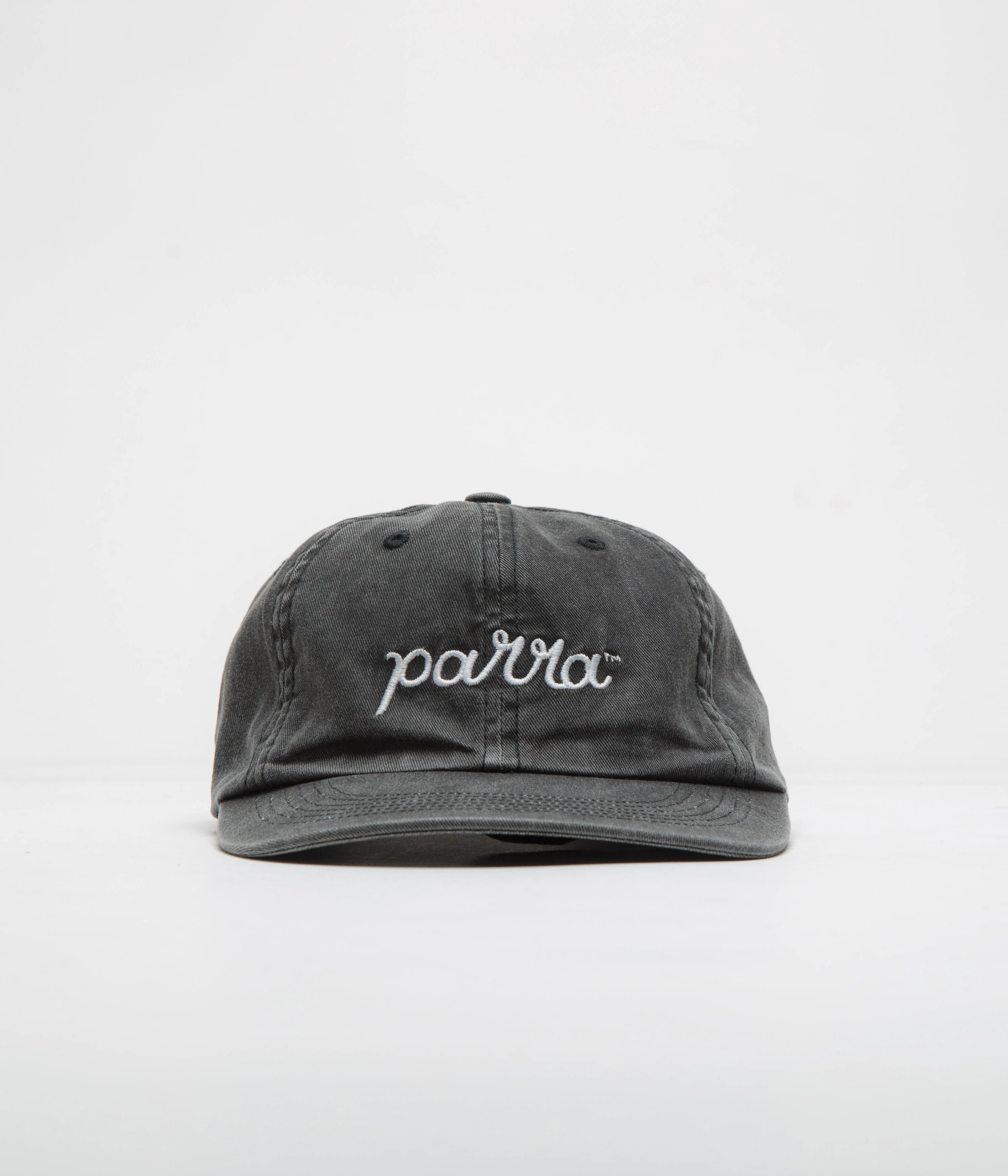 by Parra Scripted Cap - Washed Black - Image 2