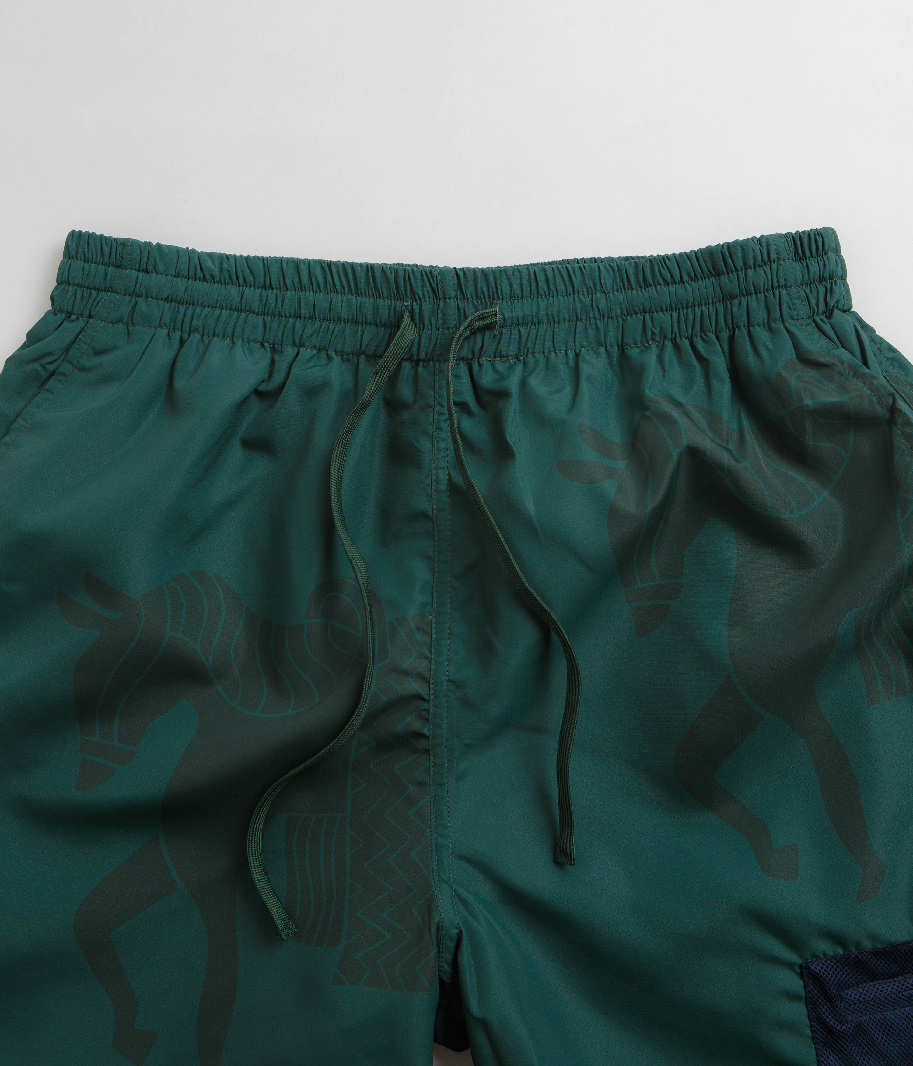by Parra Short Horse Shorts - Pine Green - Image 4