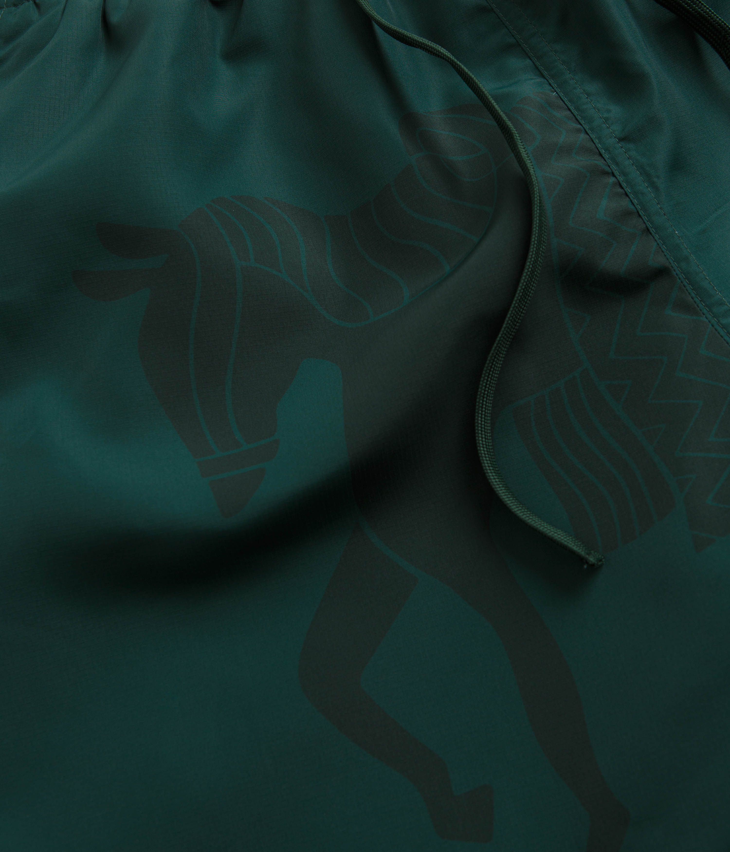 by Parra Short Horse Shorts - Pine Green - Image 6