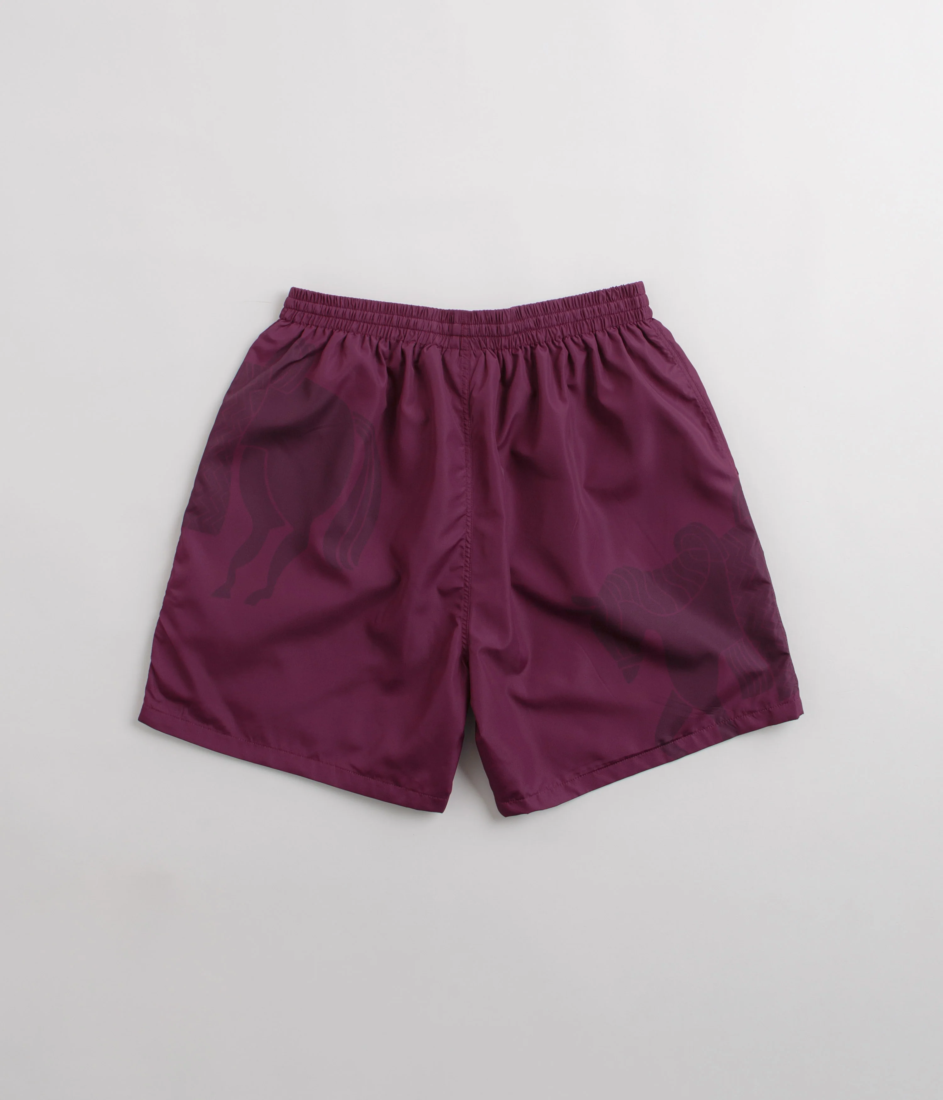 by Parra Short Horse Shorts - Tyrian Purple - Image 3