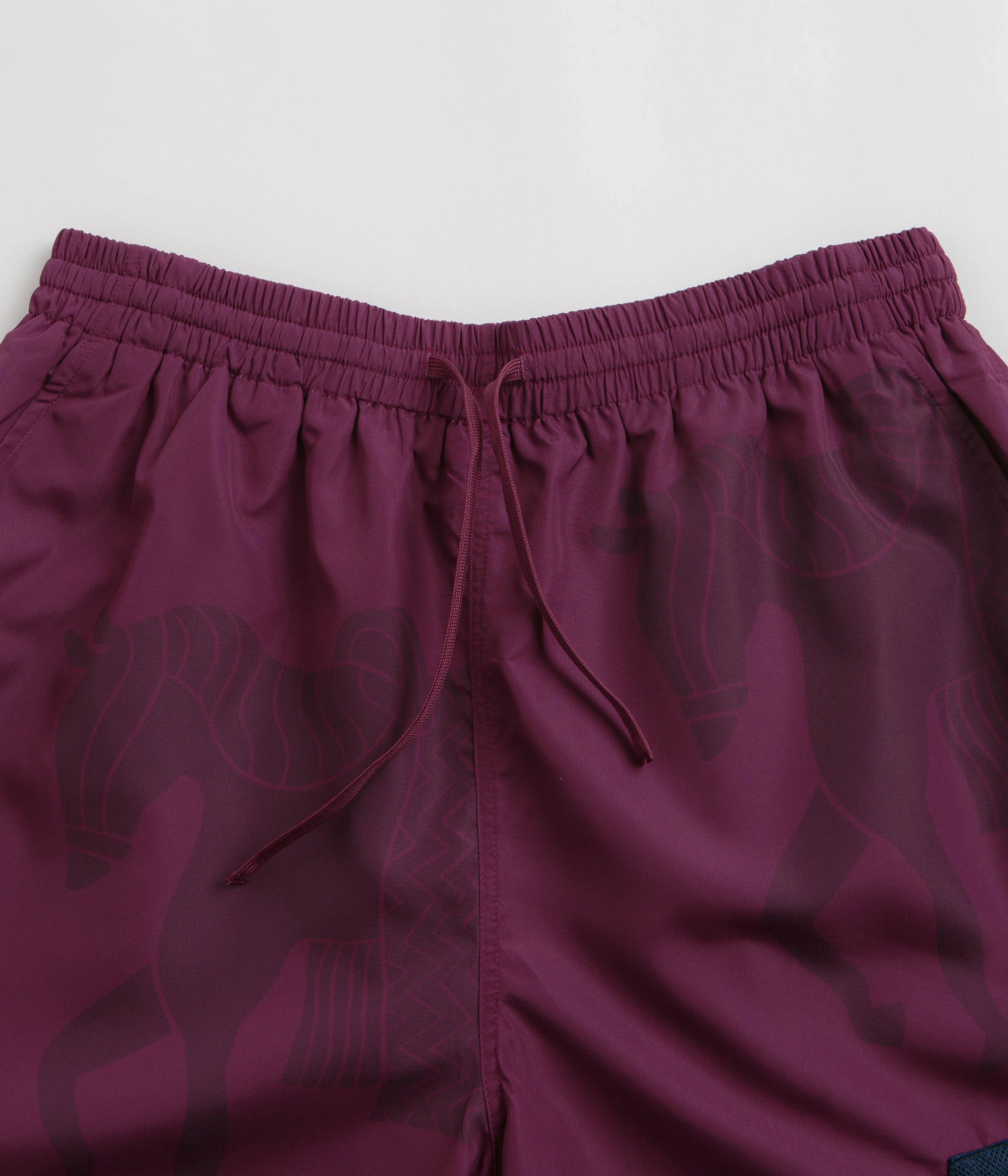 by Parra Short Horse Shorts - Tyrian Purple - Image 4