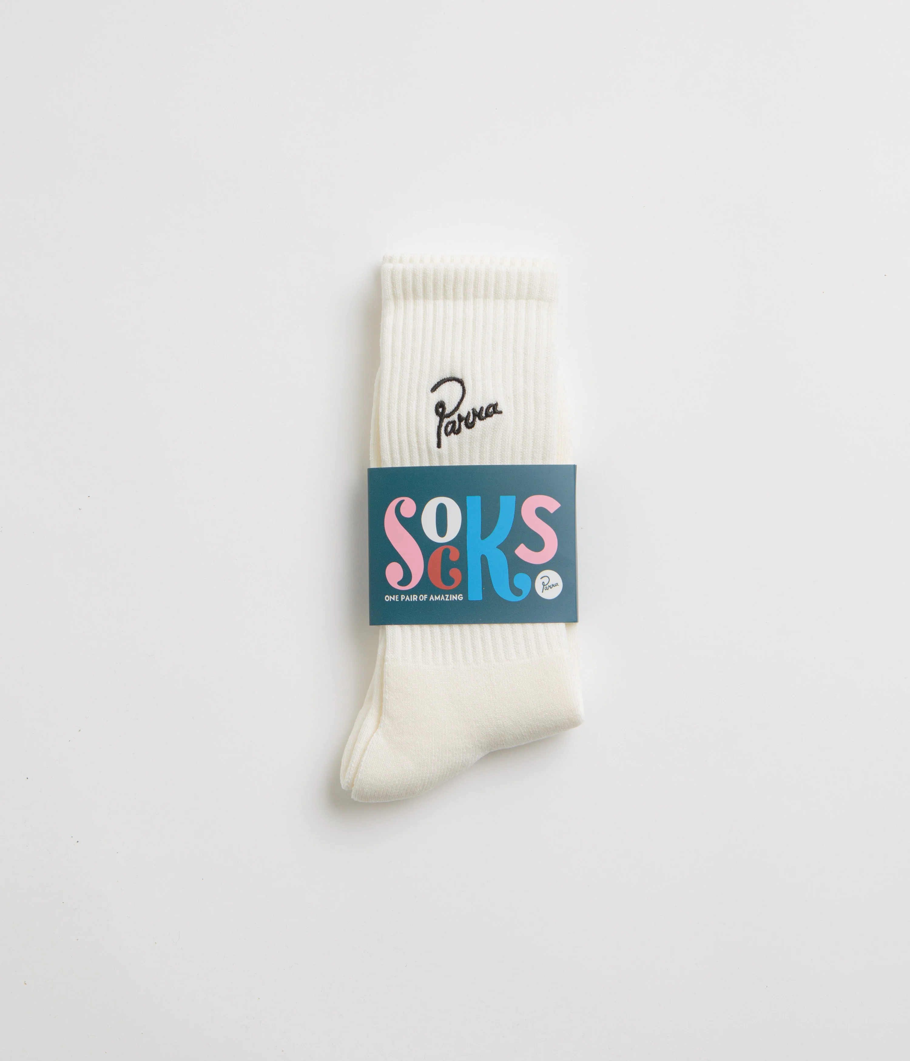 by Parra Signature Socks - White - Image 2