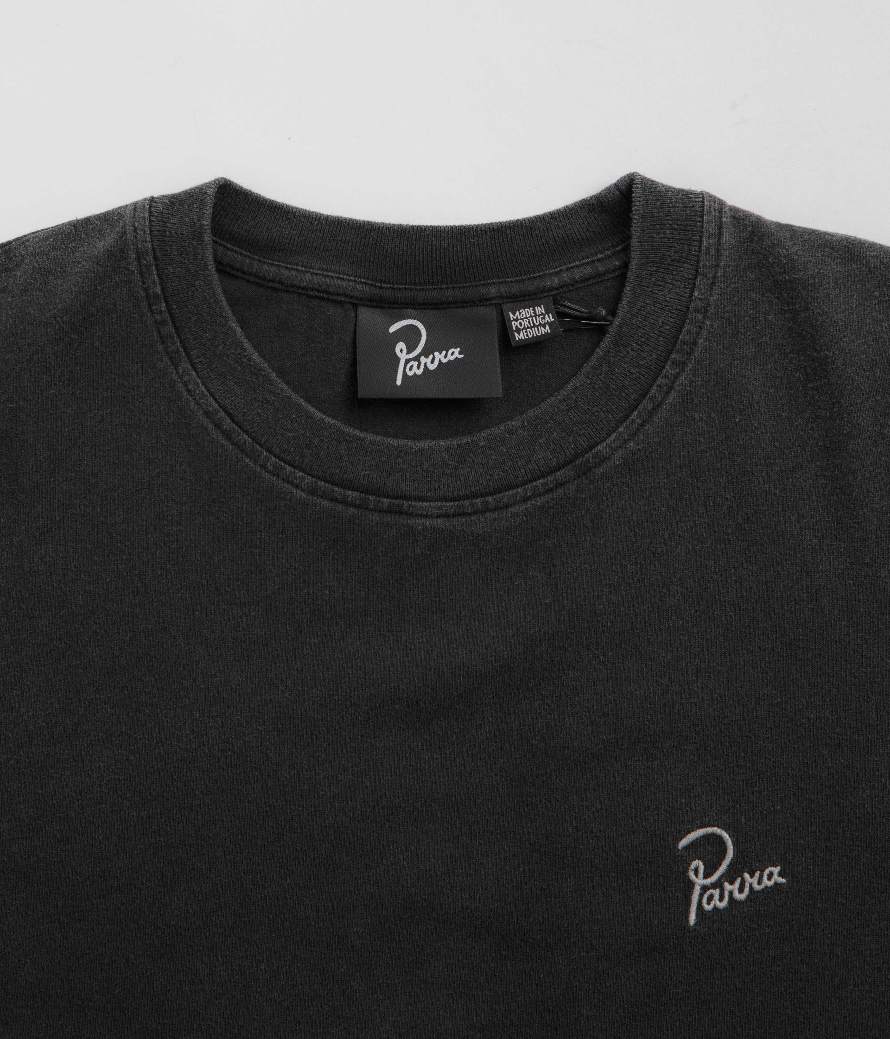 by Parra Signature T-Shirt - Washed Black - Image 3